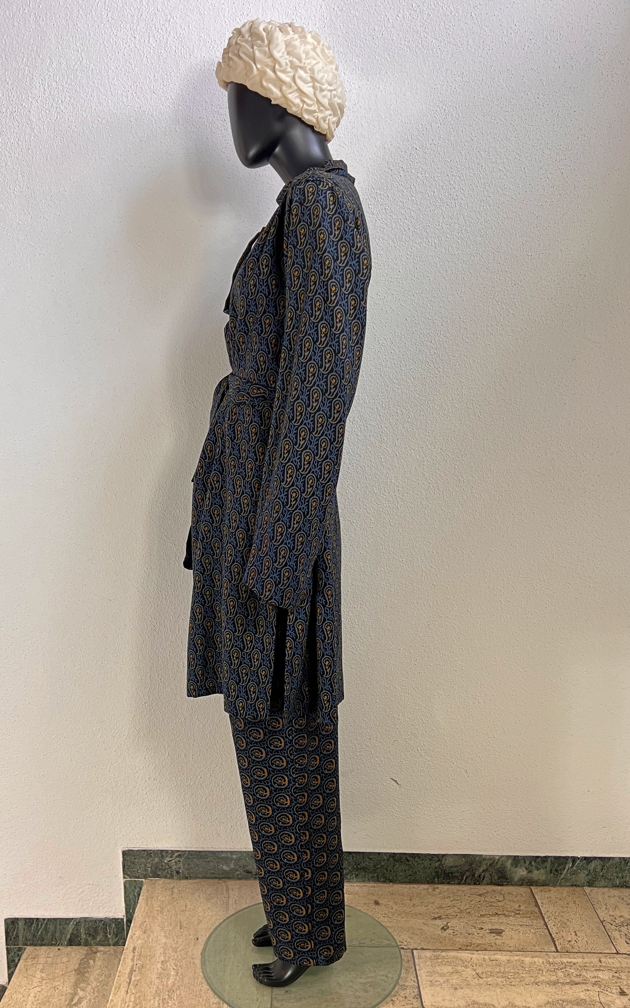 Iconic 70s Yves Saint Laurent Orient Suit