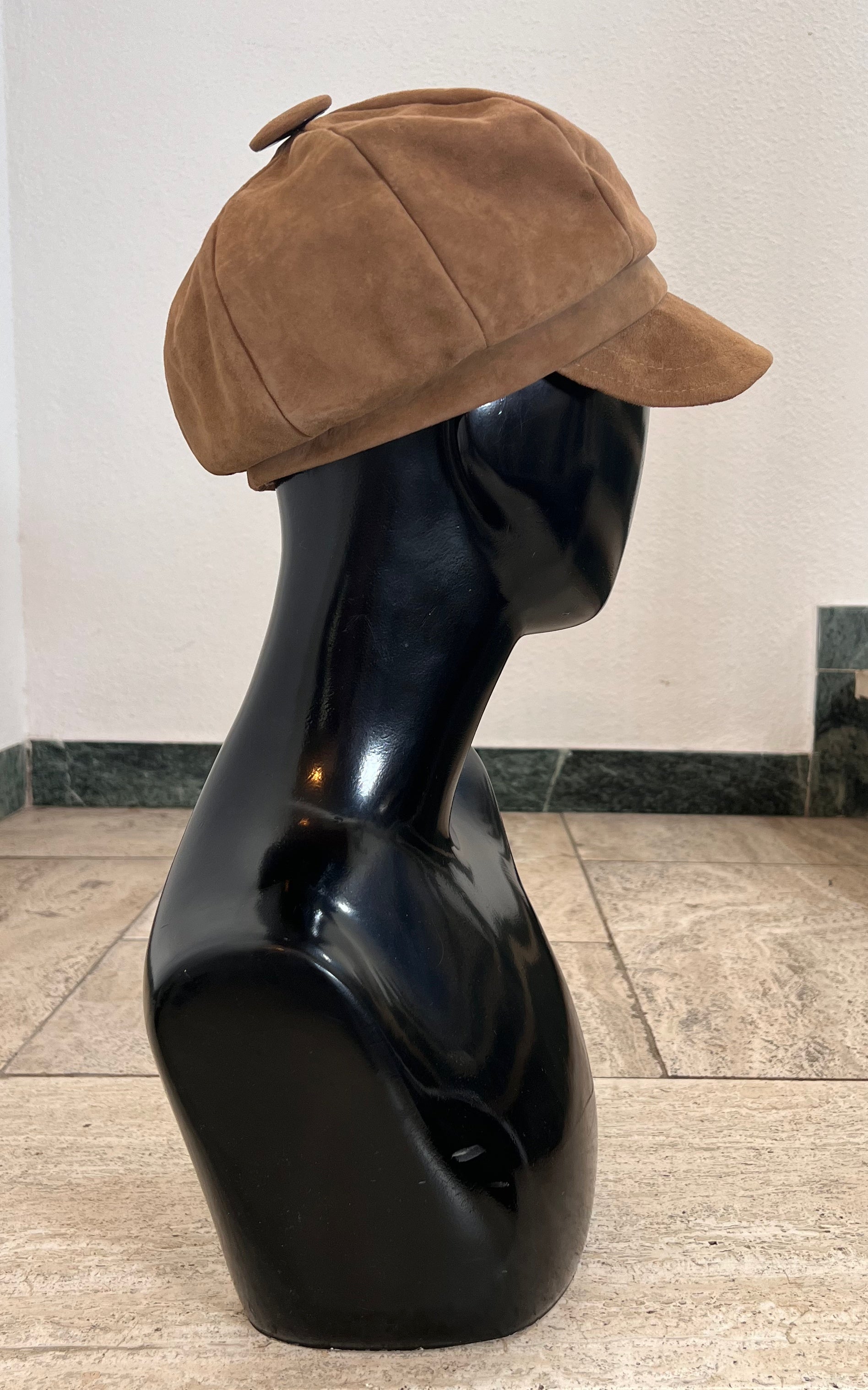 Cappello da fornaio in pelle vintage