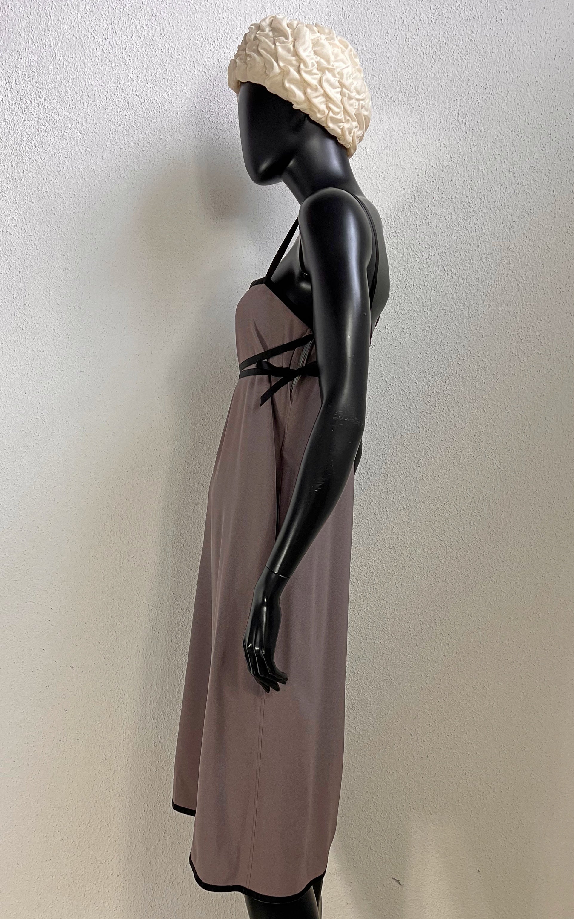 Vintage Yves Saint Laurent Caftan Dress 2 Piece Suit