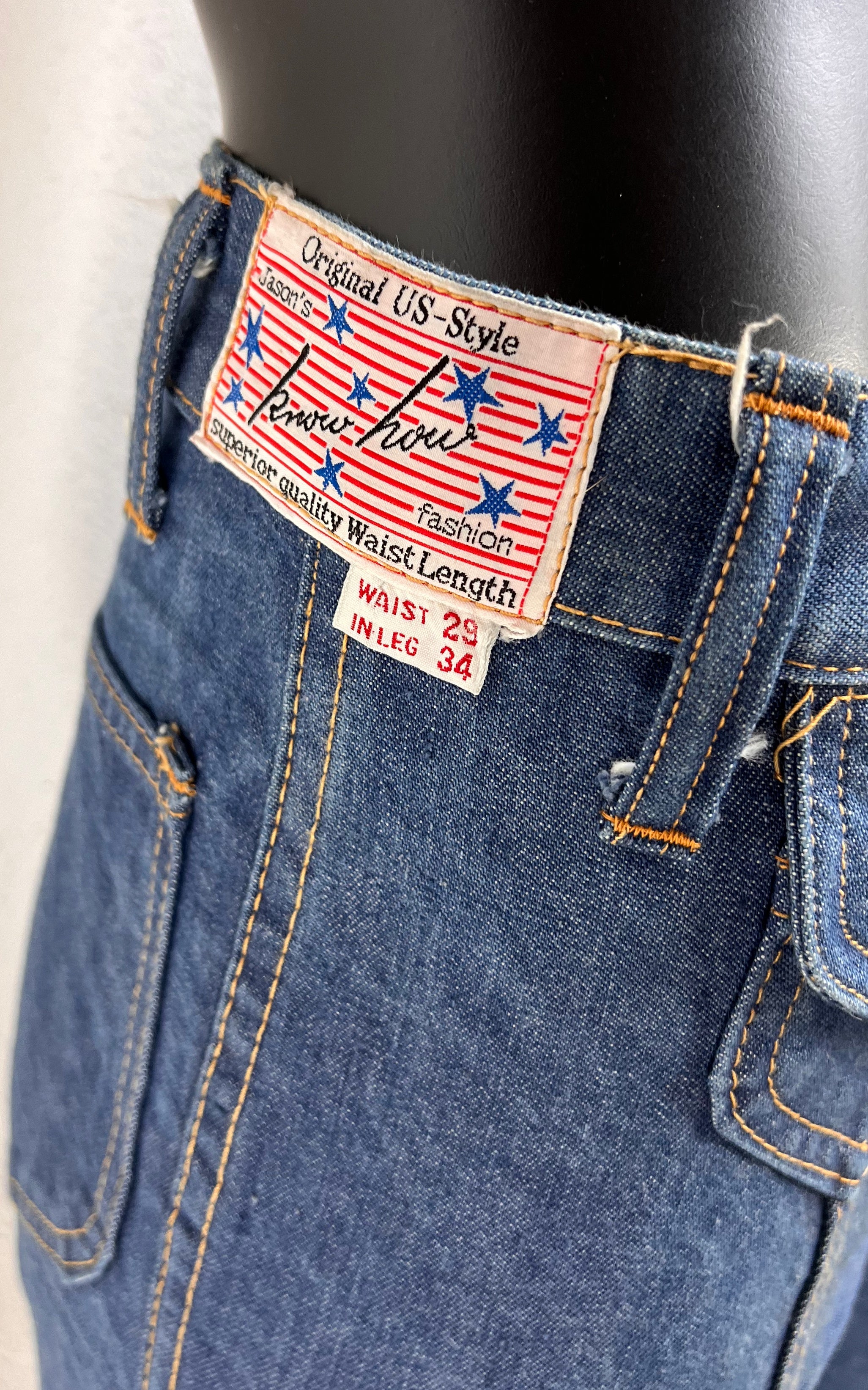 Vintage 70s Know How Fashion Flare