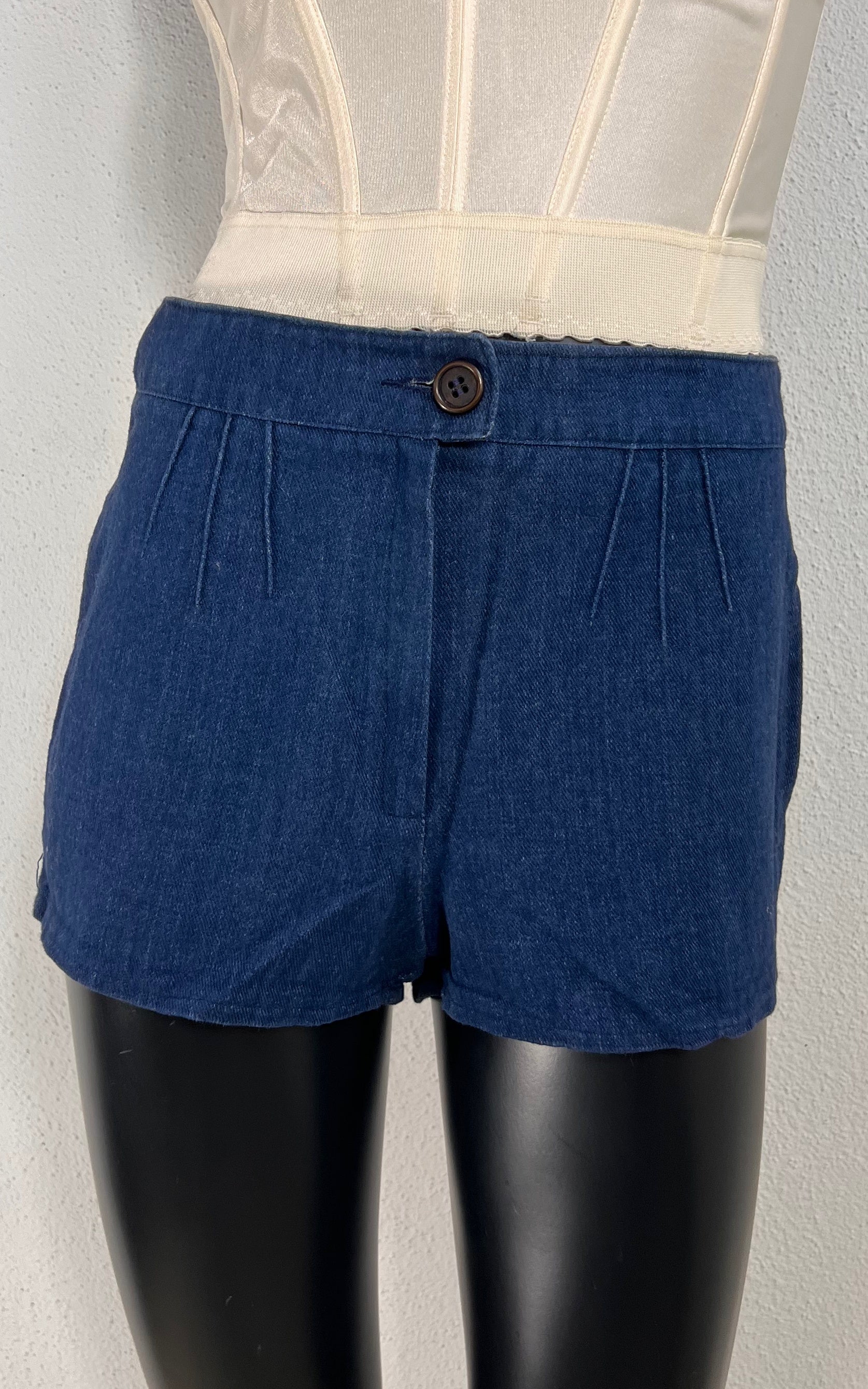 Vintage 70s Star Denim Shorts