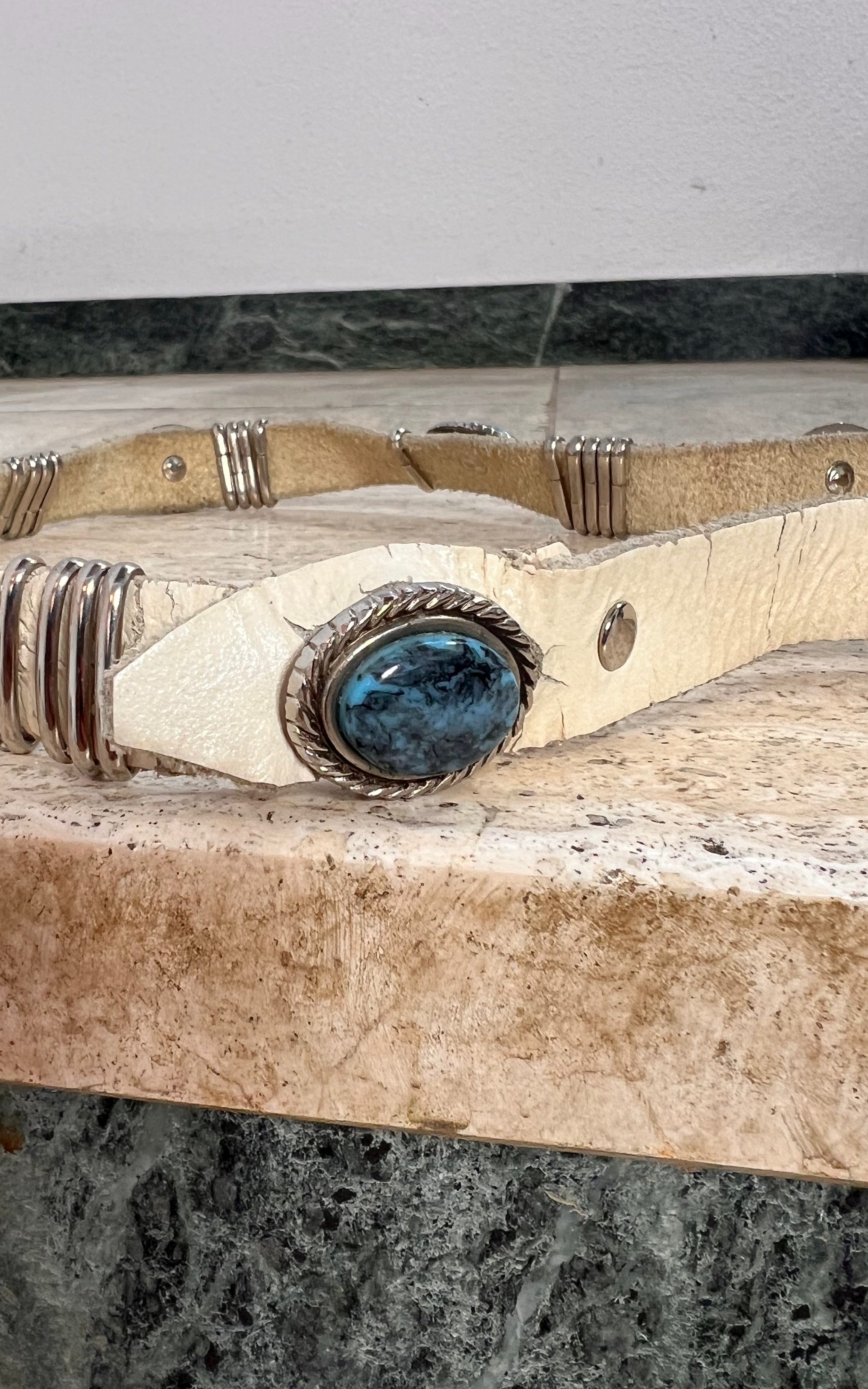 Vintage Southwestern Leather Belt