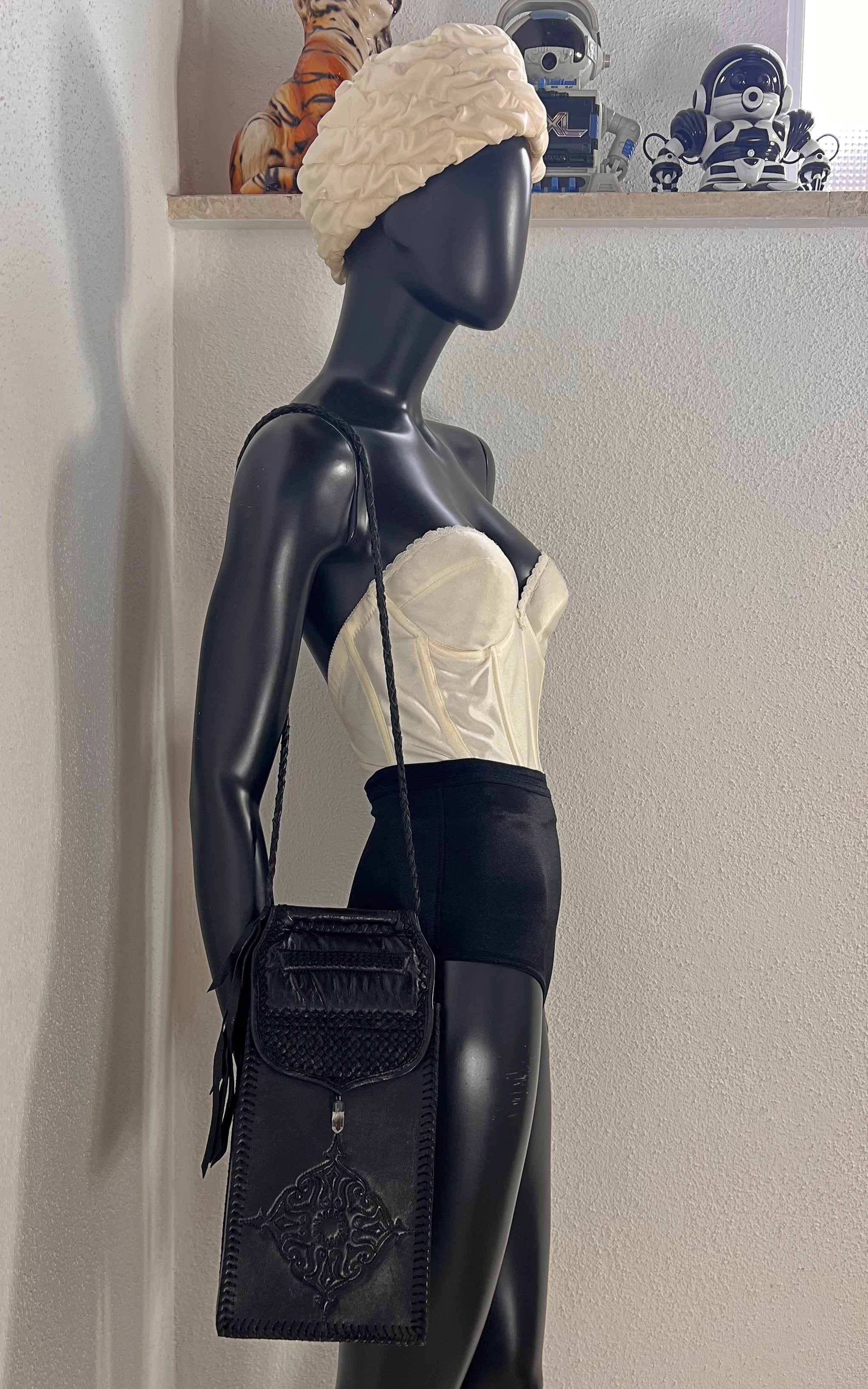 Vintage Dakini Clear Crystal Bag