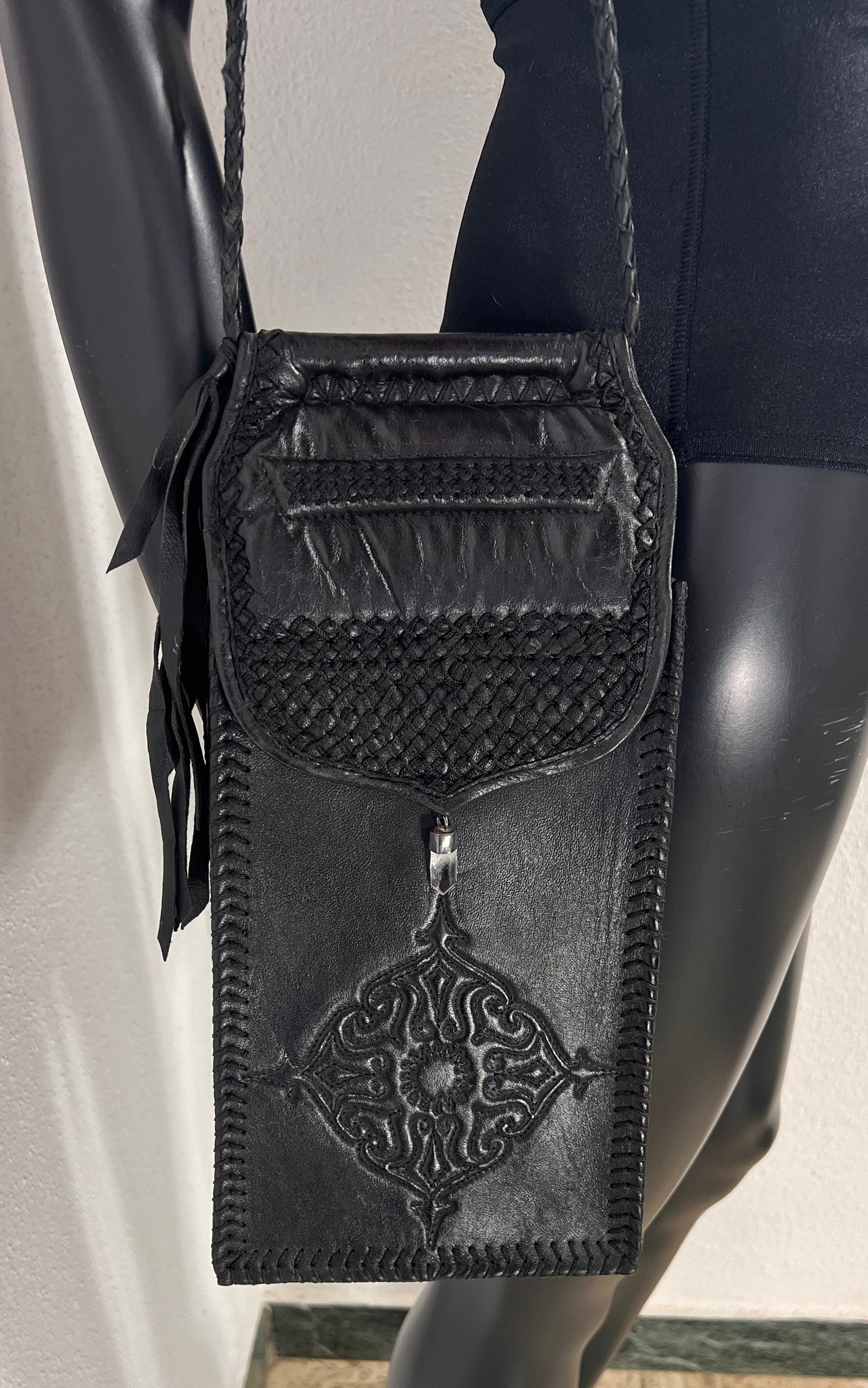 Vintage Dakini Clear Crystal Bag