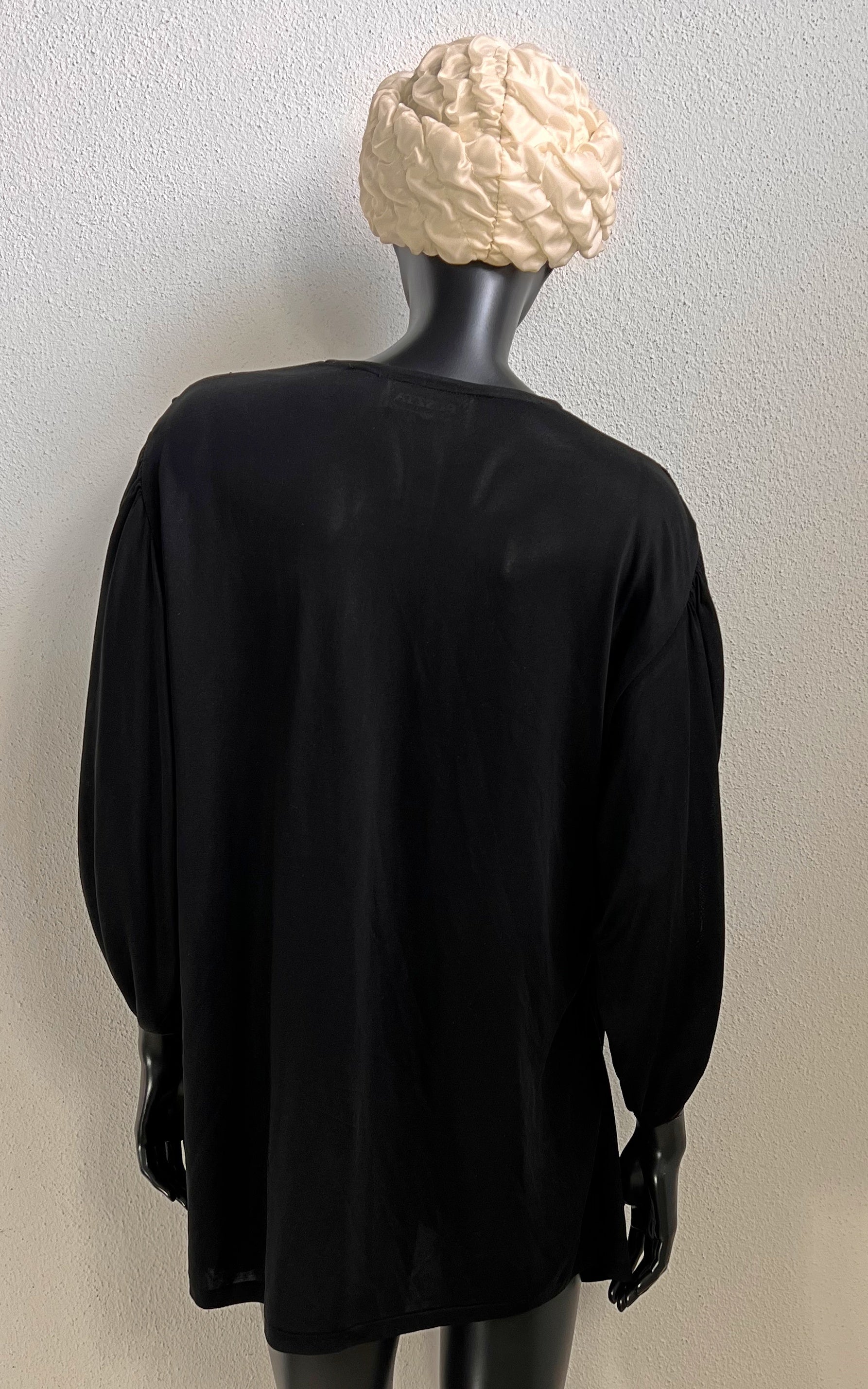 Vintage Puszta Silk Shirt Dress