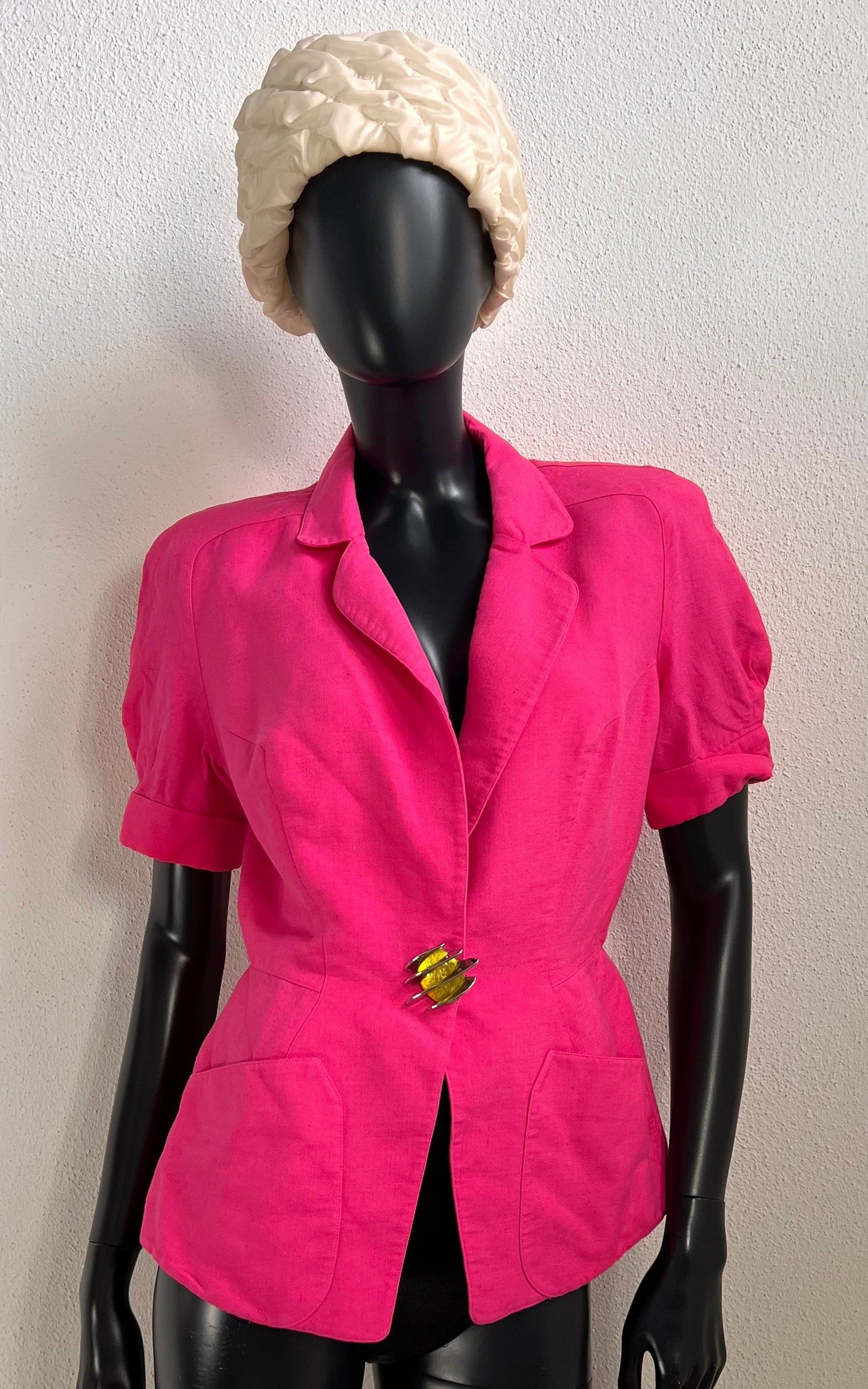 Vintage Thierry Mugler Linen Blazer