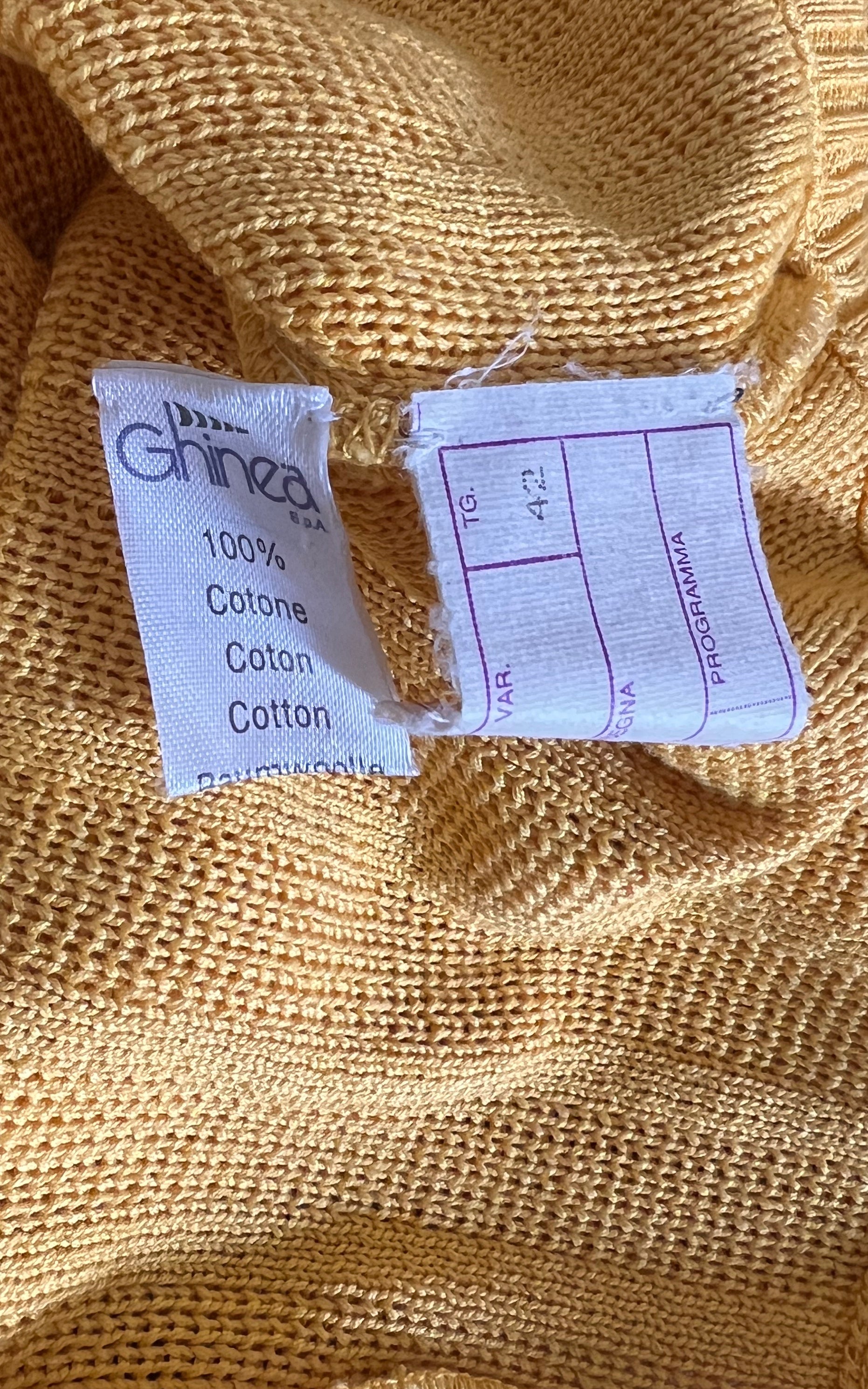 Vintage Claude Montana 1984 Knit Shirt