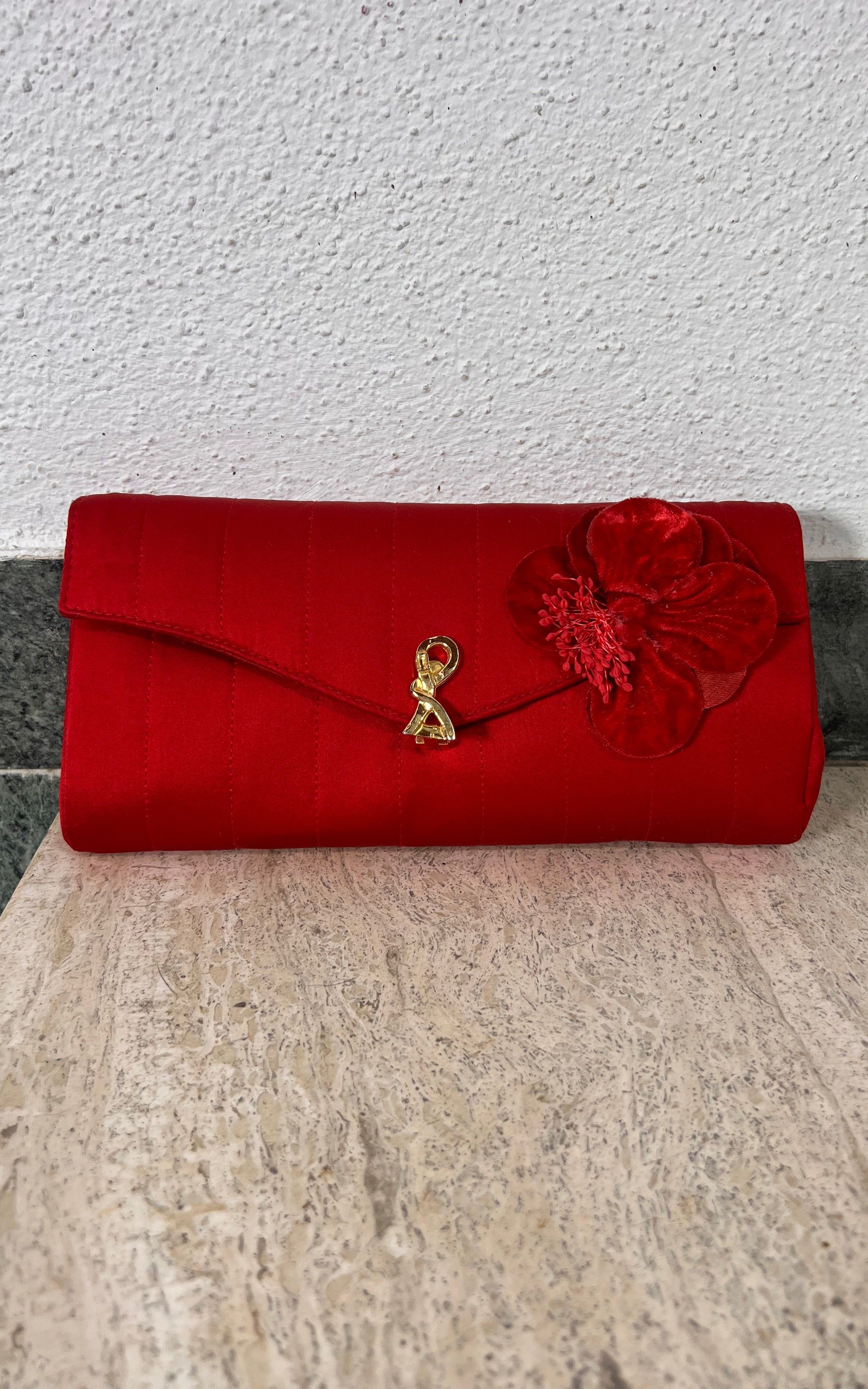 Vintage Silk Roberta Di Camerino Clutch Bag