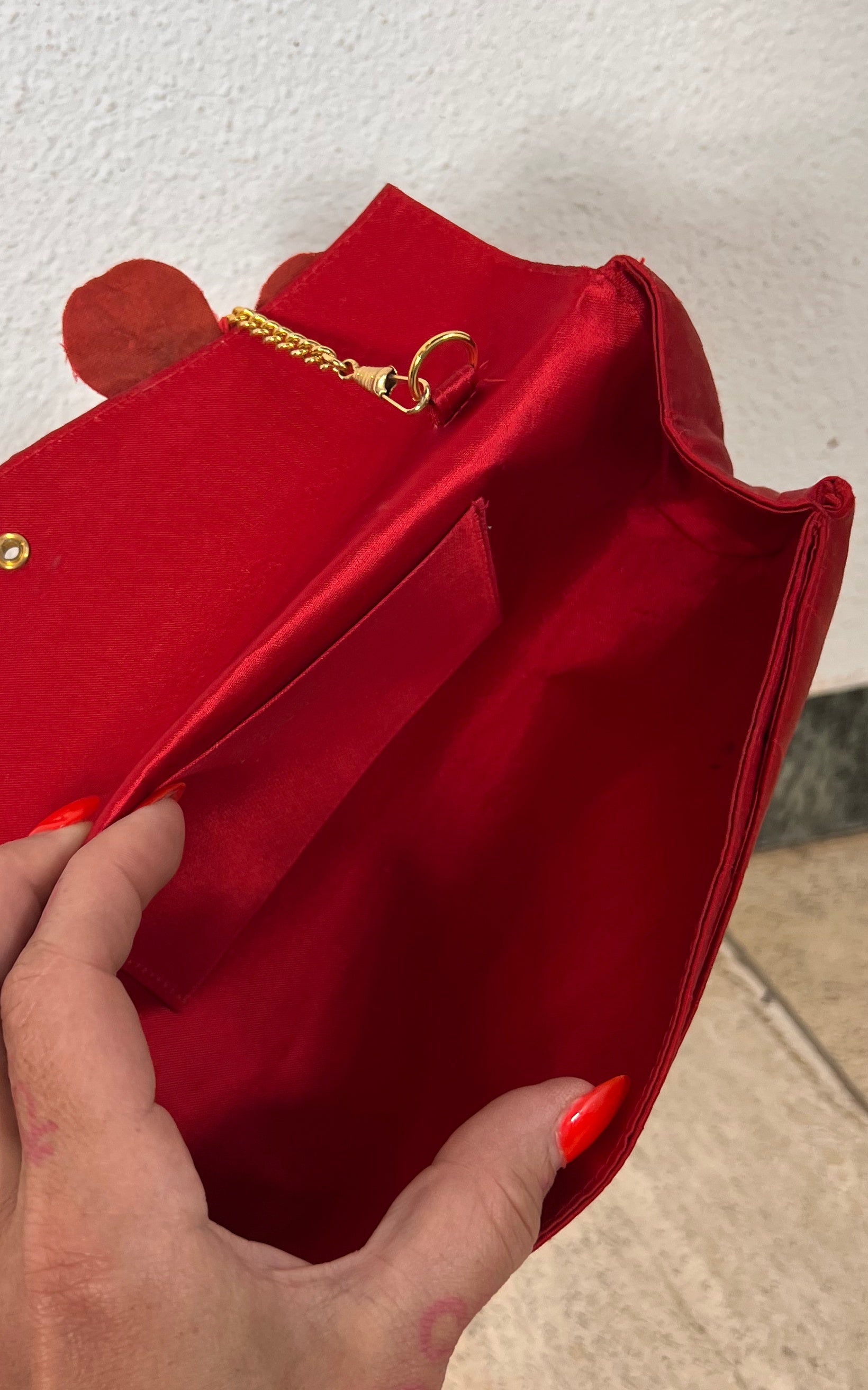 Vintage Silk Roberta Di Camerino Clutch Bag
