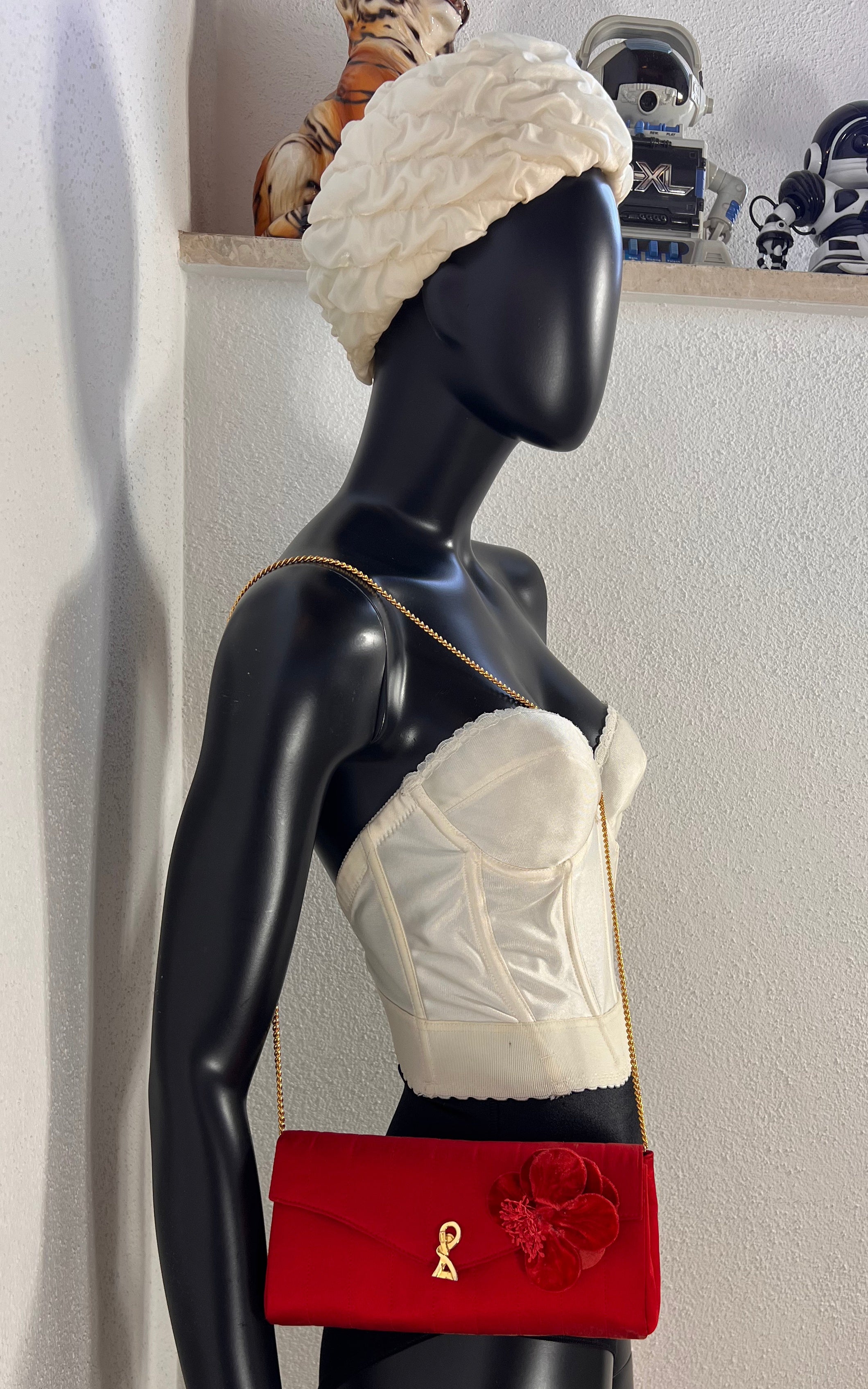 Vintage Silk Roberta Di Camerino Clutch Bag