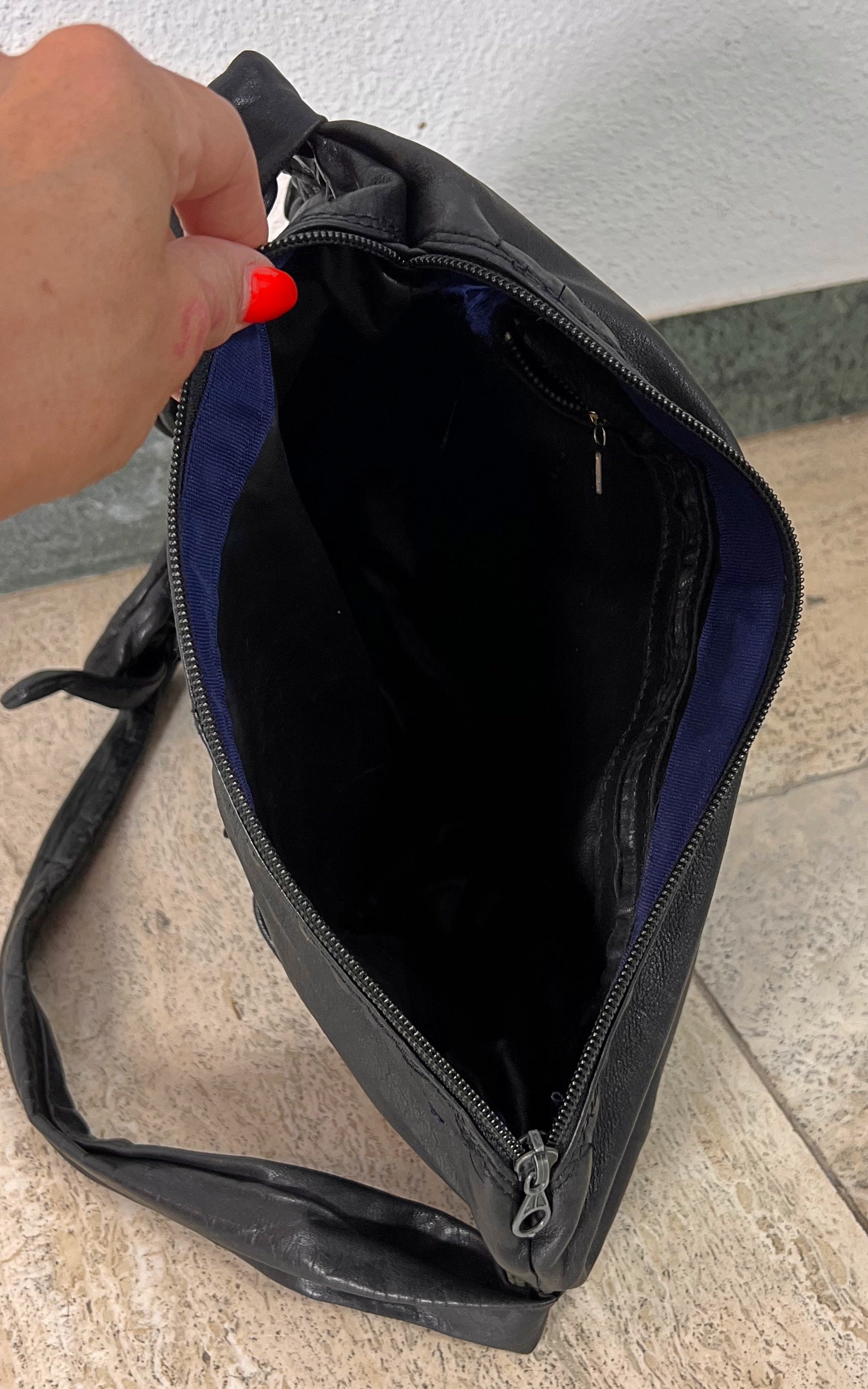 Vintage Soft Slouchy Hobo Leather Bag