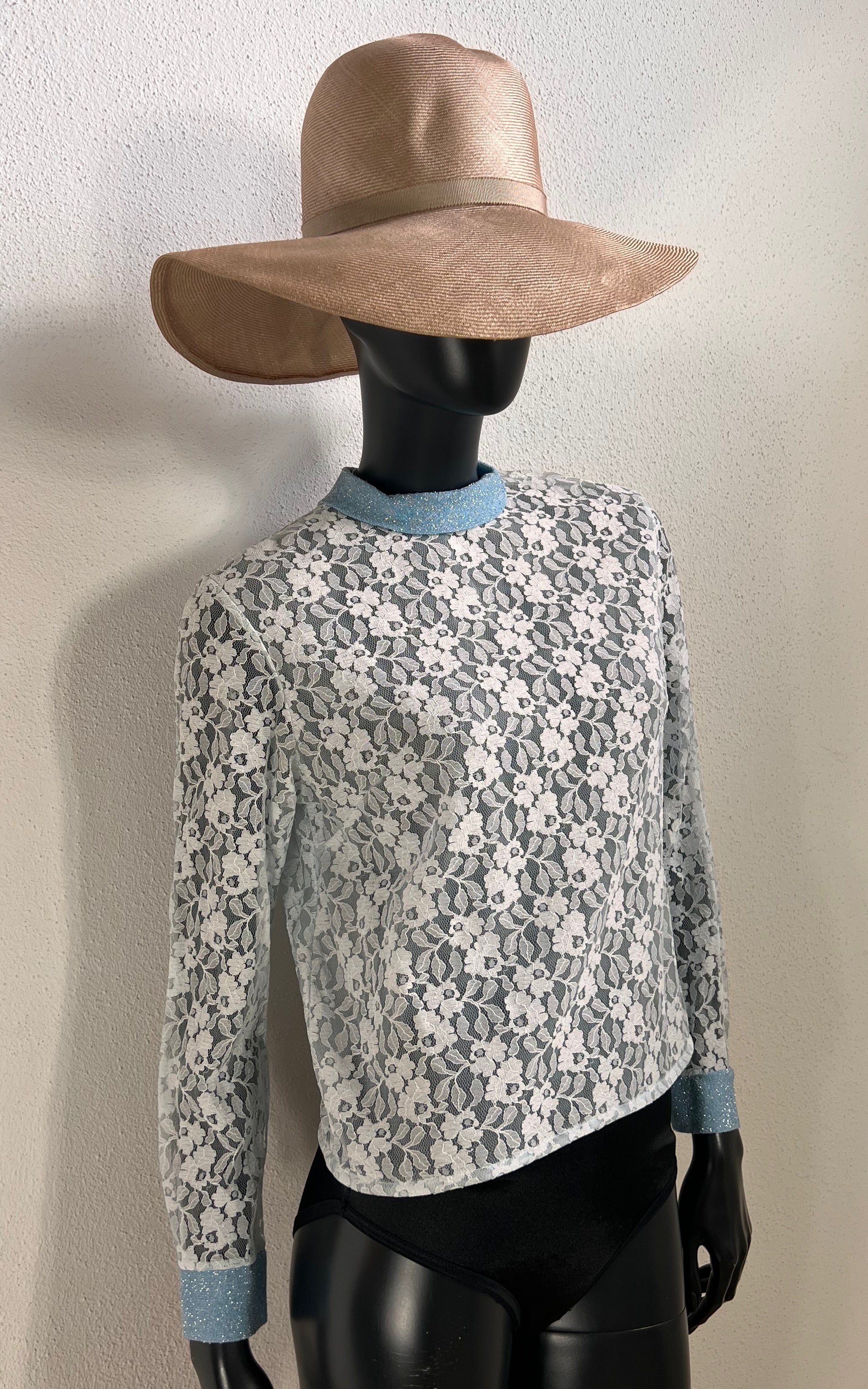 Vintage 60s Lace Shirt