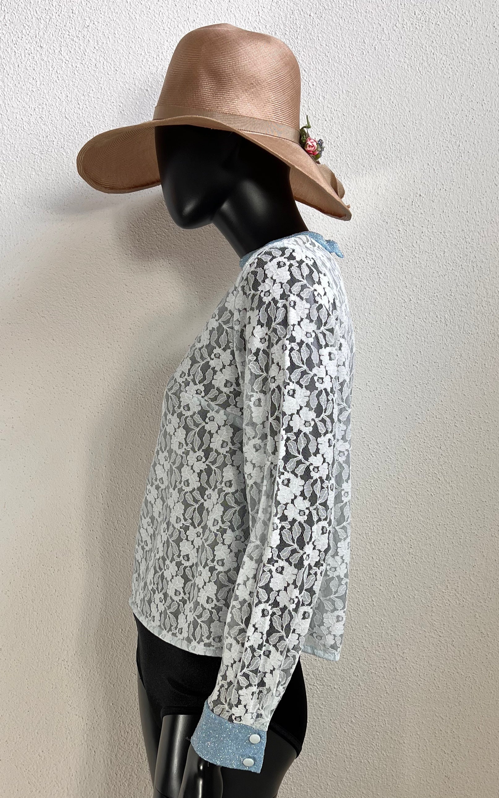 Vintage 60s Lace Shirt