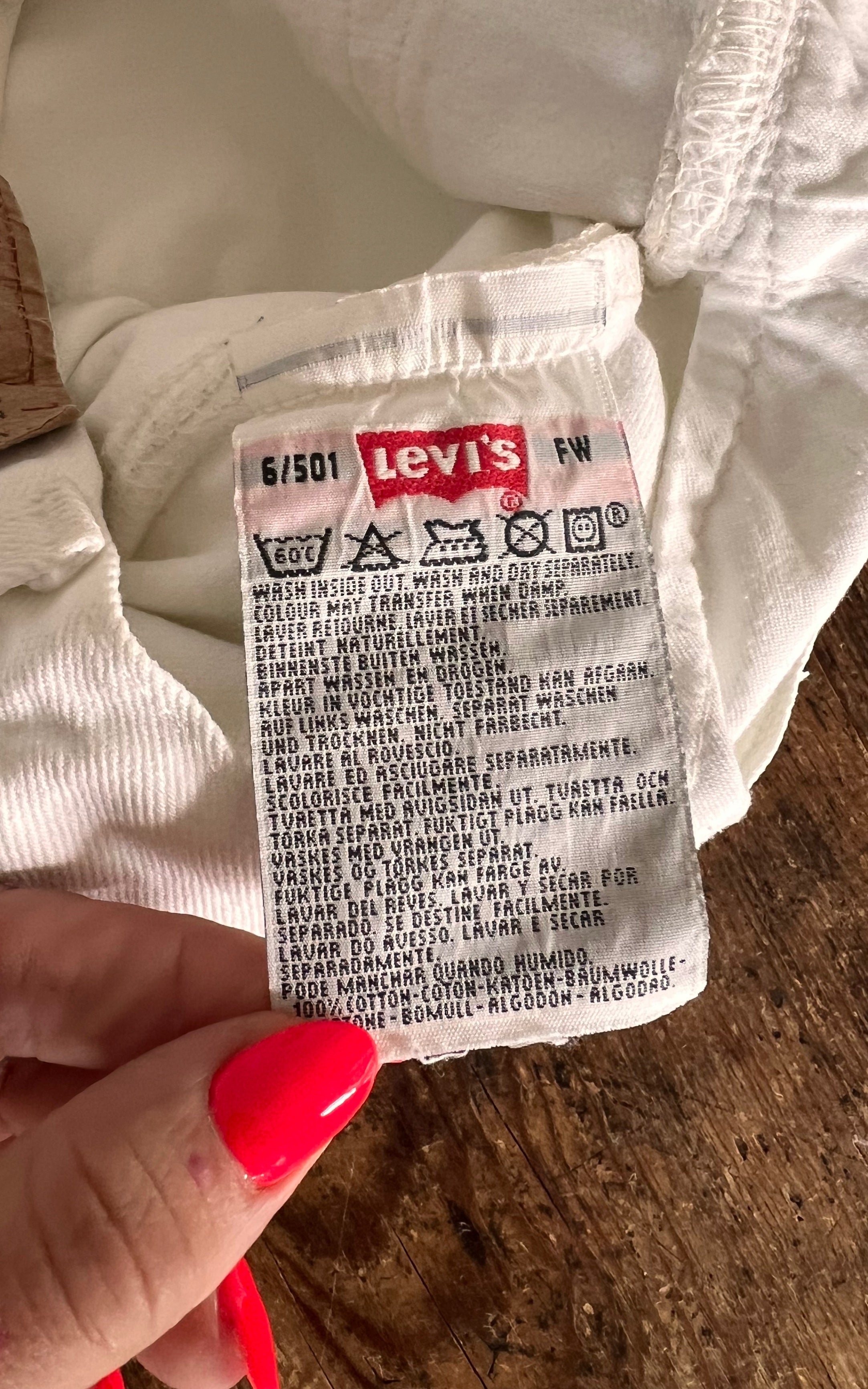Vintage 90s Levis 501 29/30