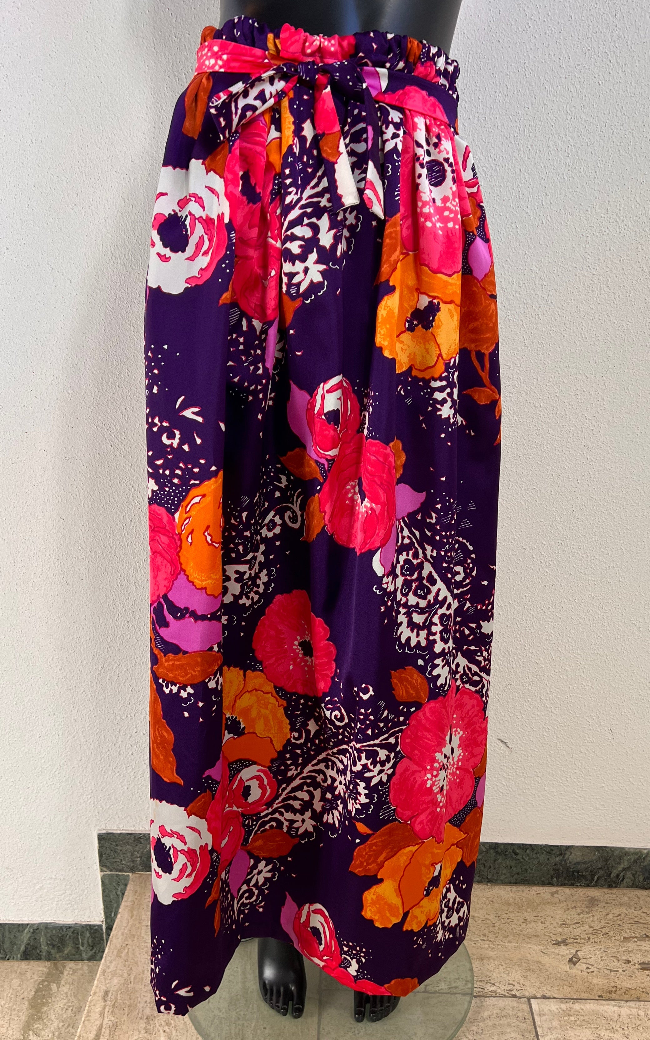 Vintage 70s Handmade Maxi Skirt or Dress