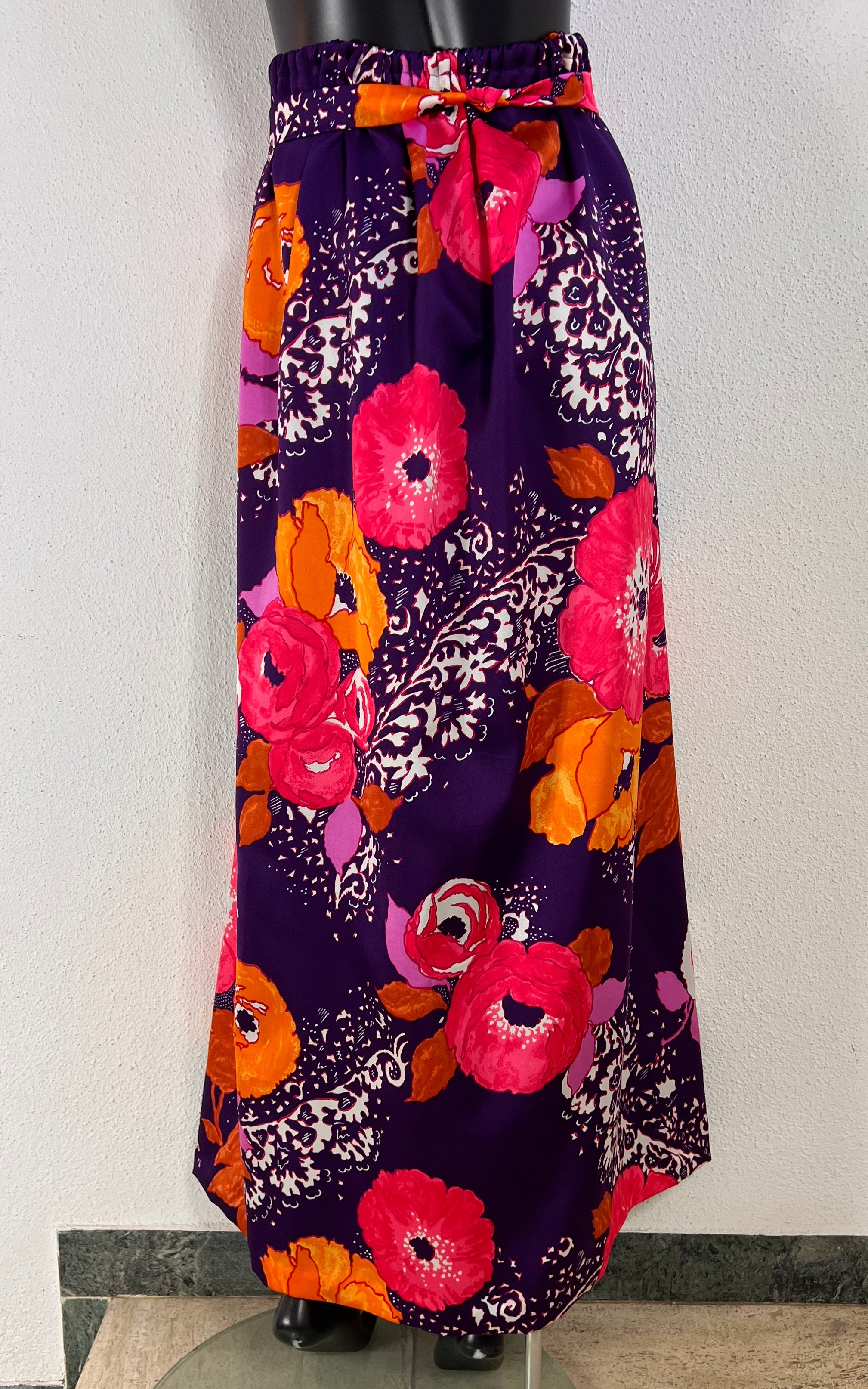 Vintage 70s Handmade Maxi Skirt or Dress