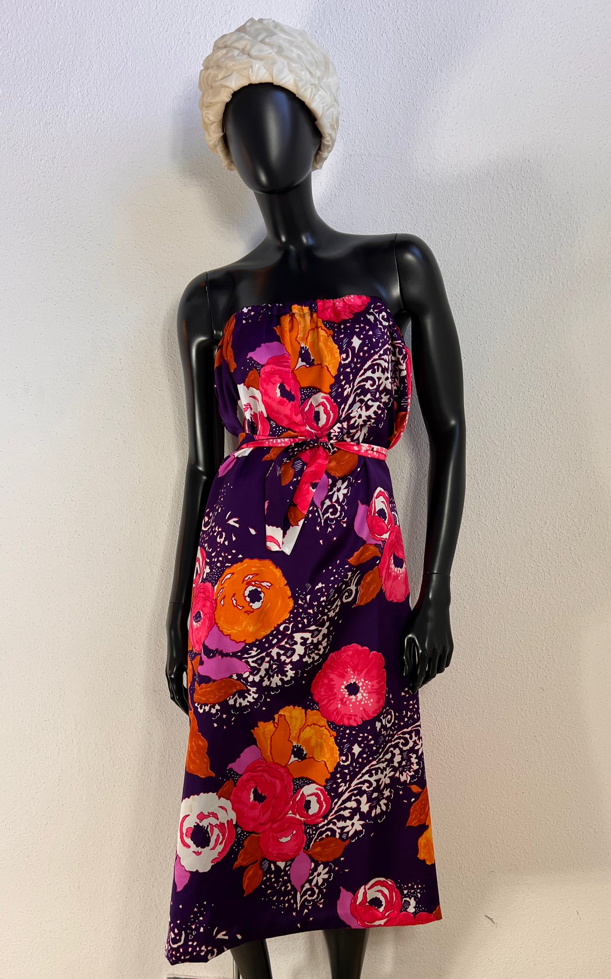 Vintage 70s Handmade Maxi Skirt or Dress