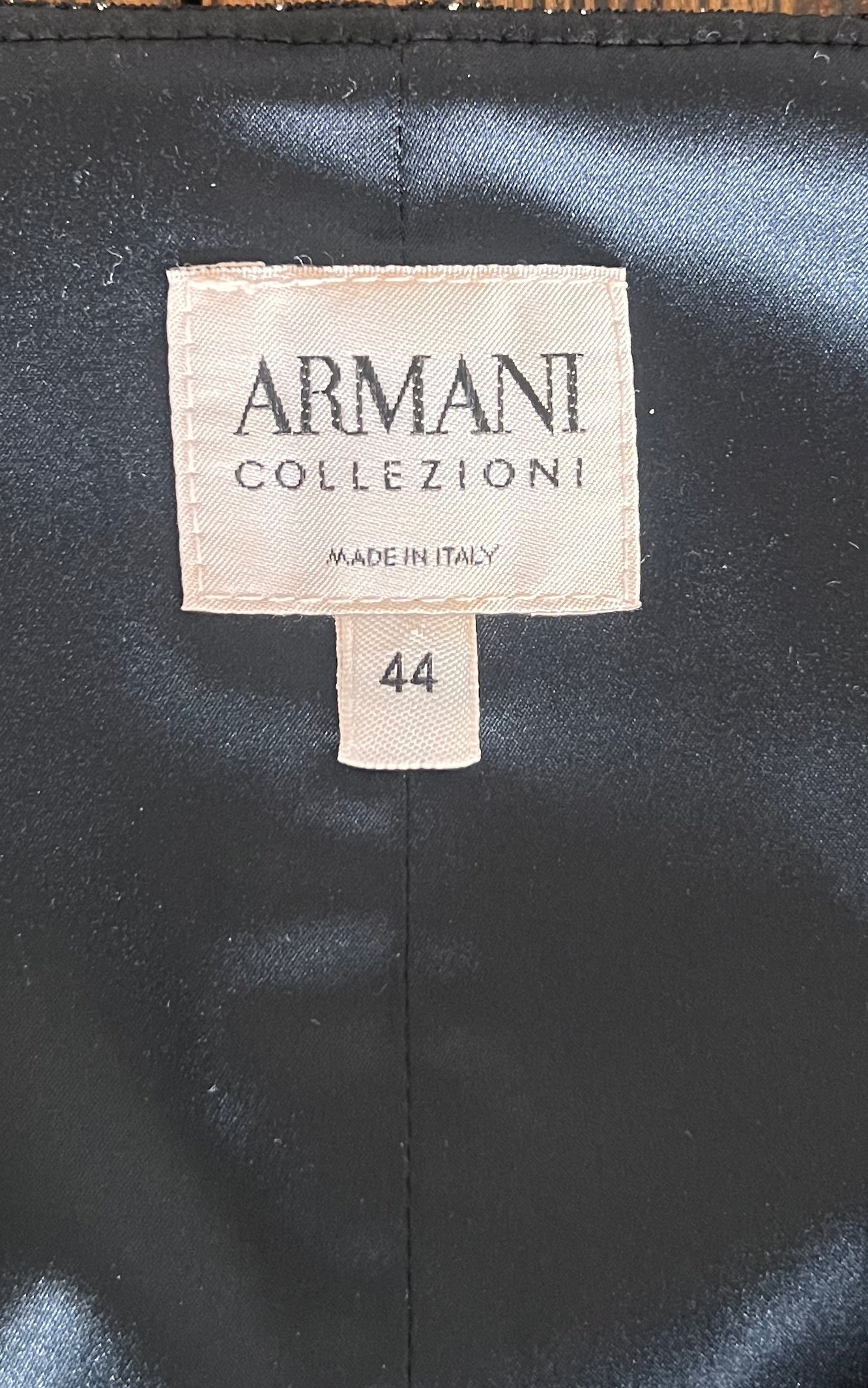 Vintage Armani Collezioni Glitter Evening Jacket