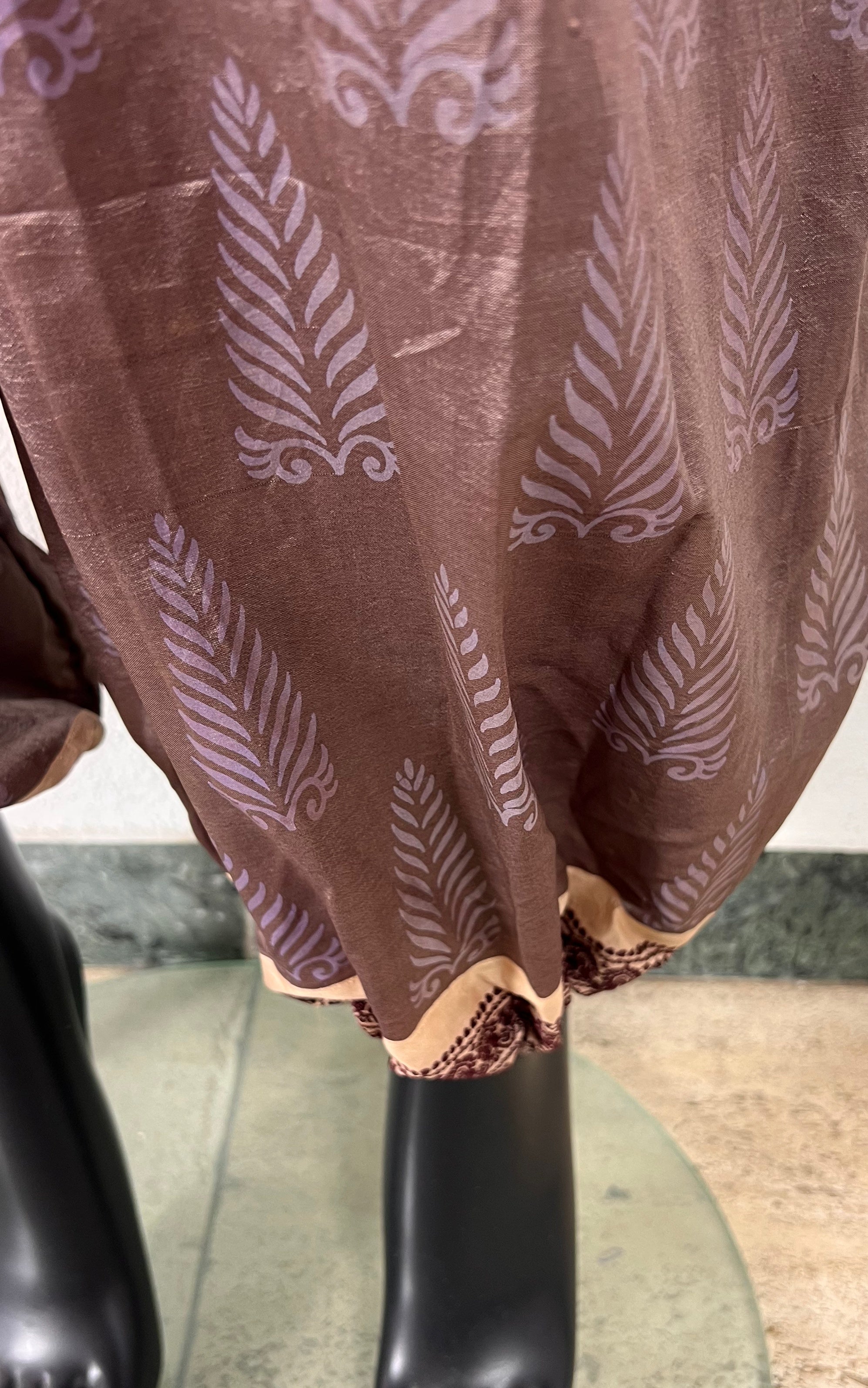 Recycled Sari-Silk Balloon Pants