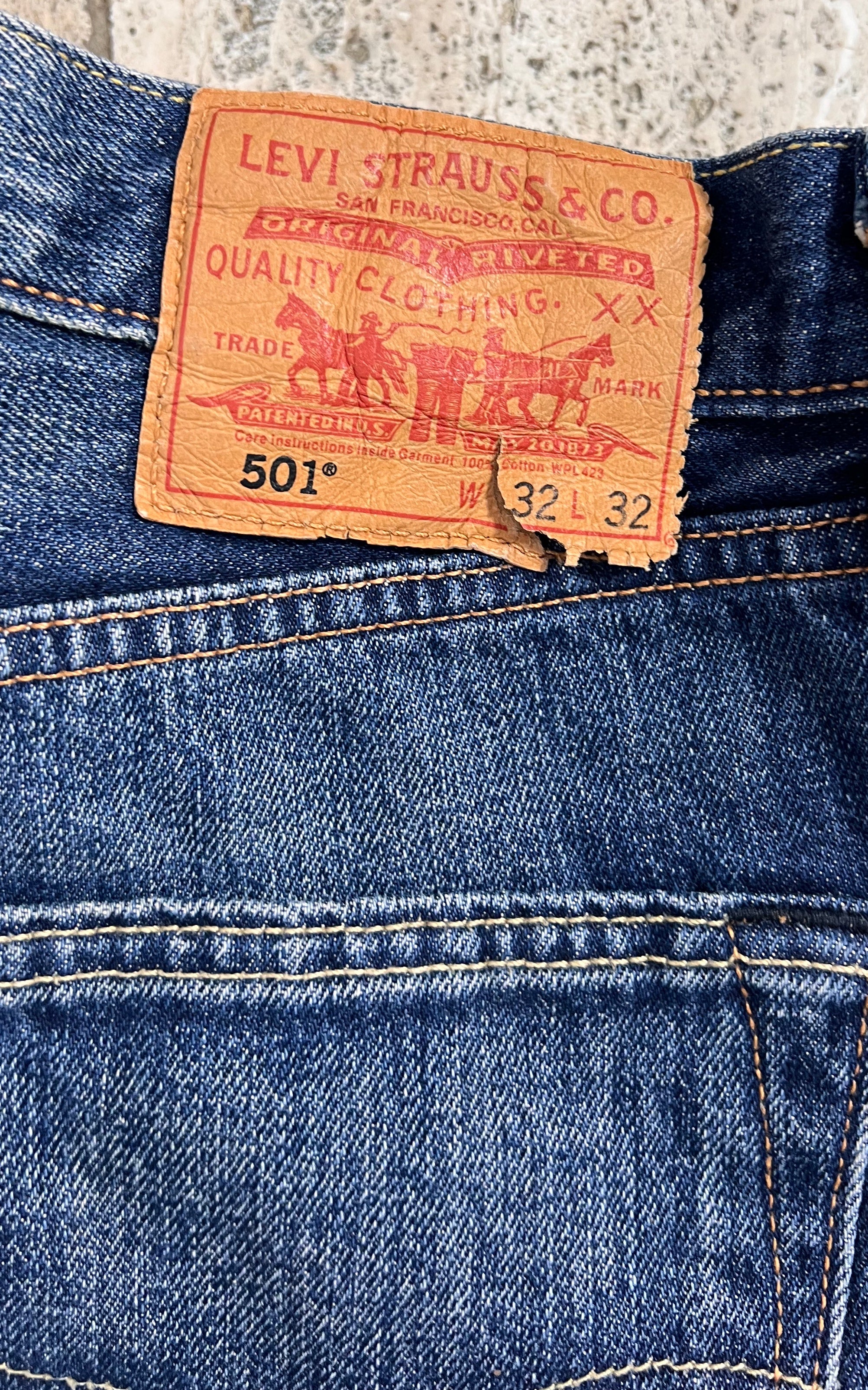 Levis 501 32x32