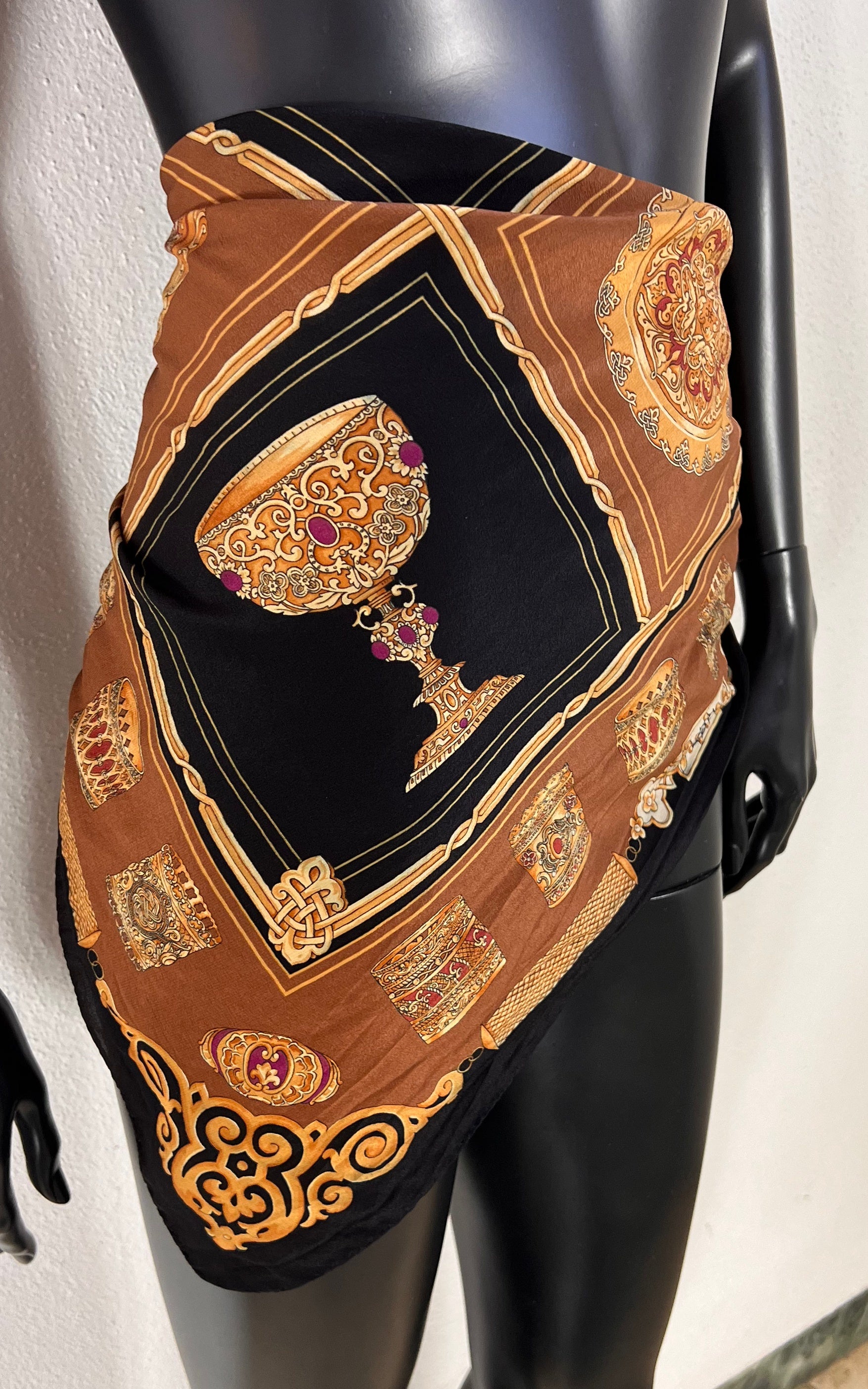 Vintage Silk Foulard