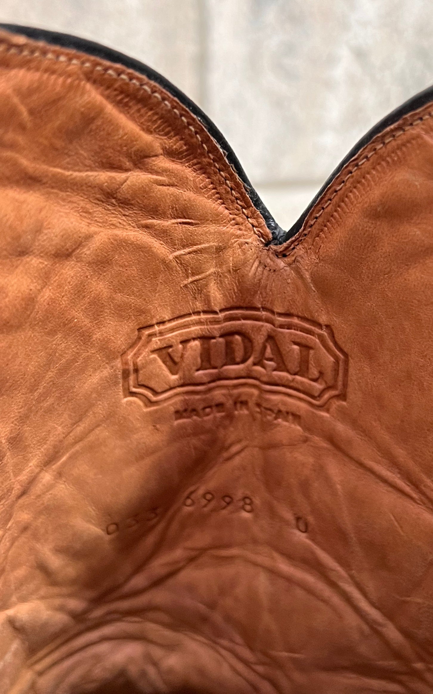 Vintage Vidal Cowboy Boots 42