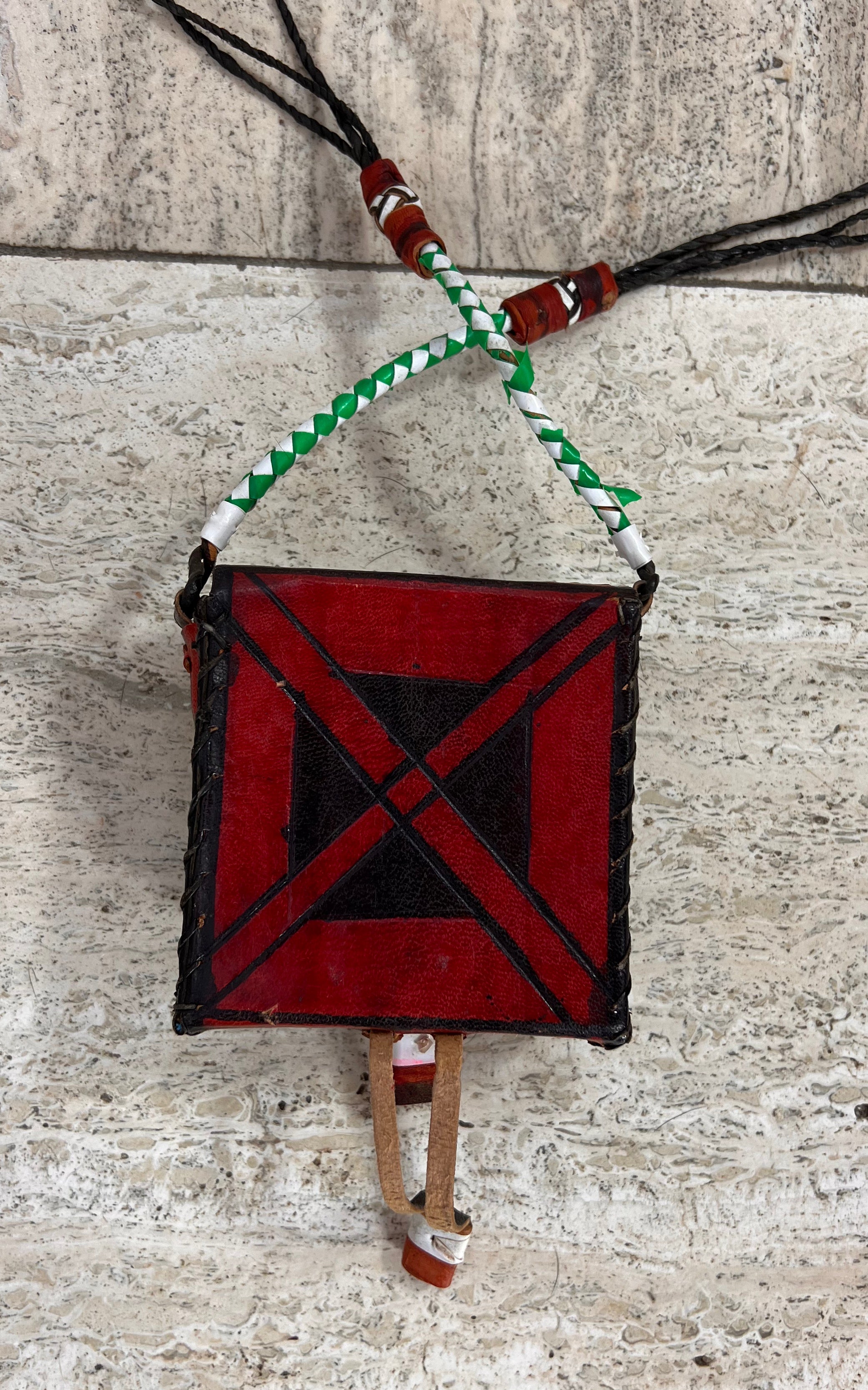 Vintage Handcrafted Tuareg Mini Pouch Bag
