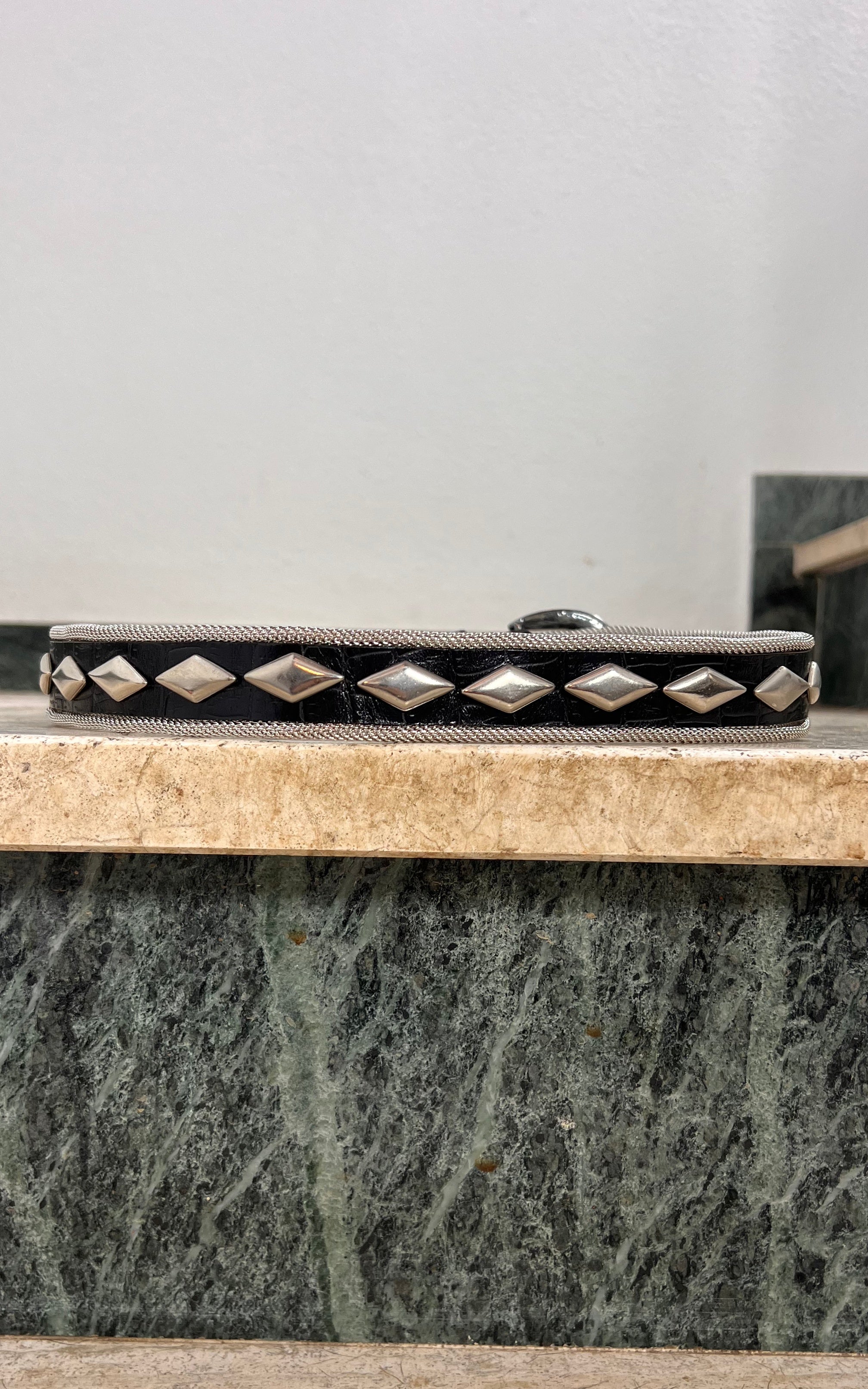 Vintage Studded Metal Belt