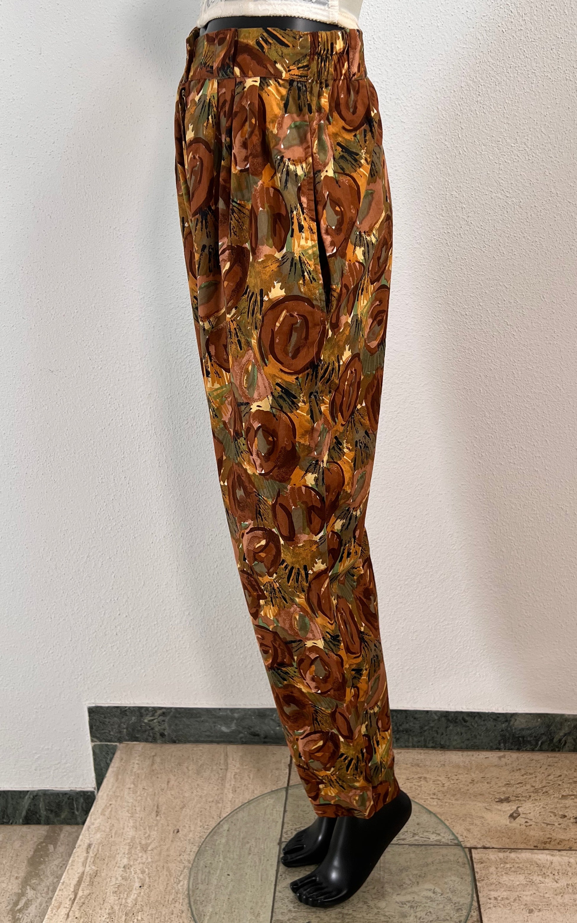 Pantaloni vintage in viscosa anni '90
