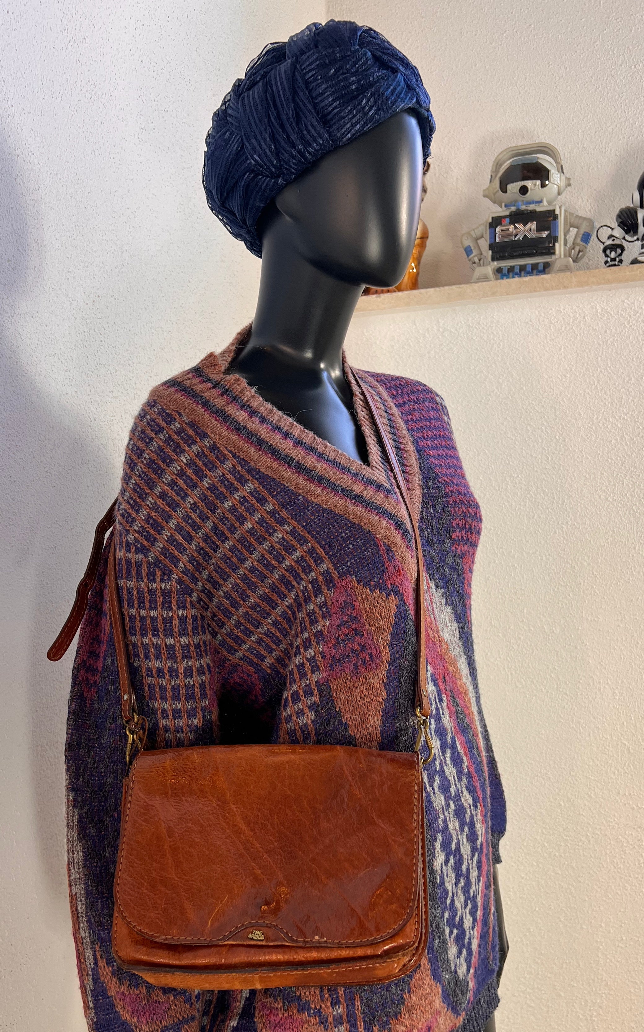 The Bridge 70s Vintage Leather Crossbody Bag