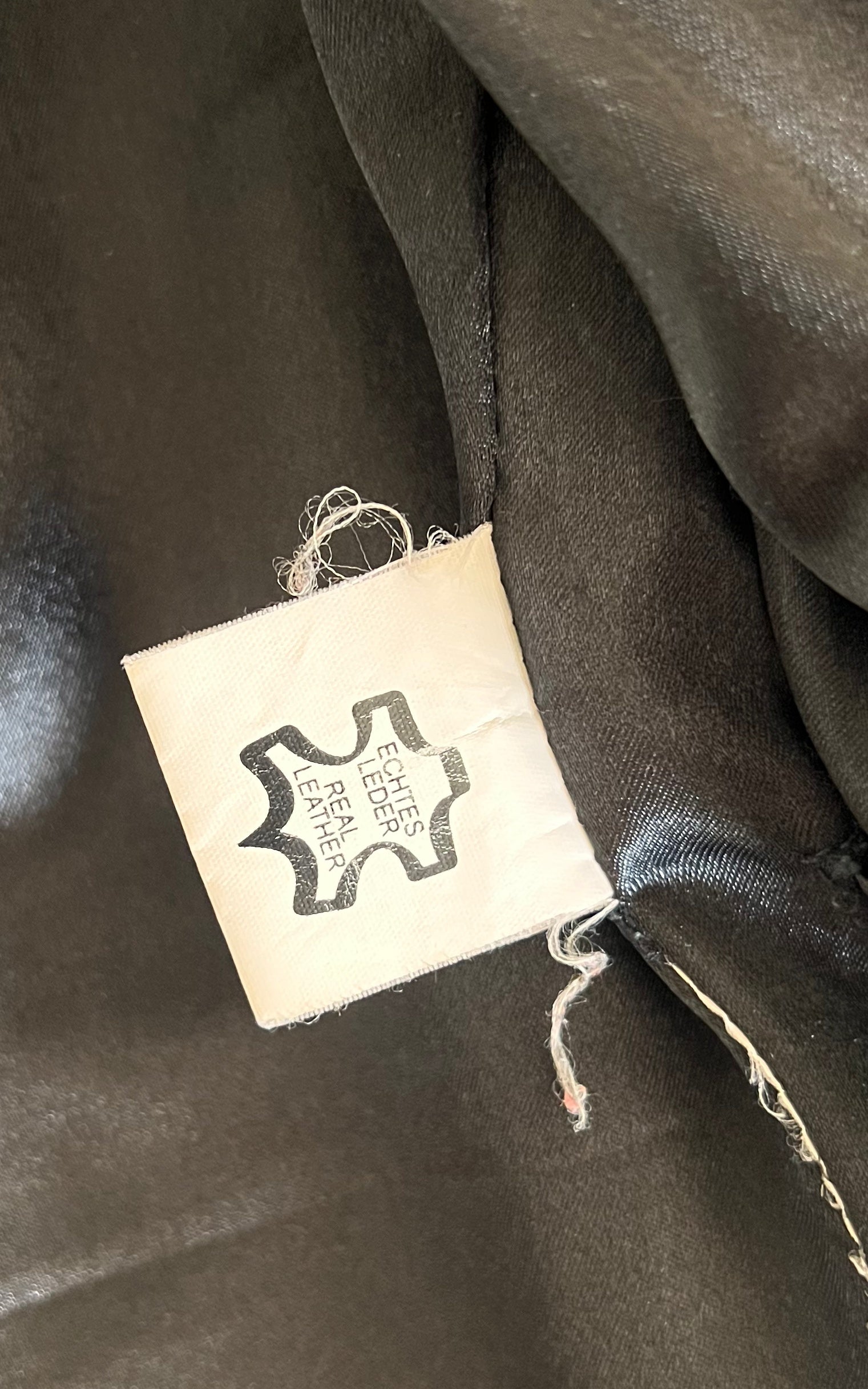 Vintage Y2K Minimalist Leather Jacket
