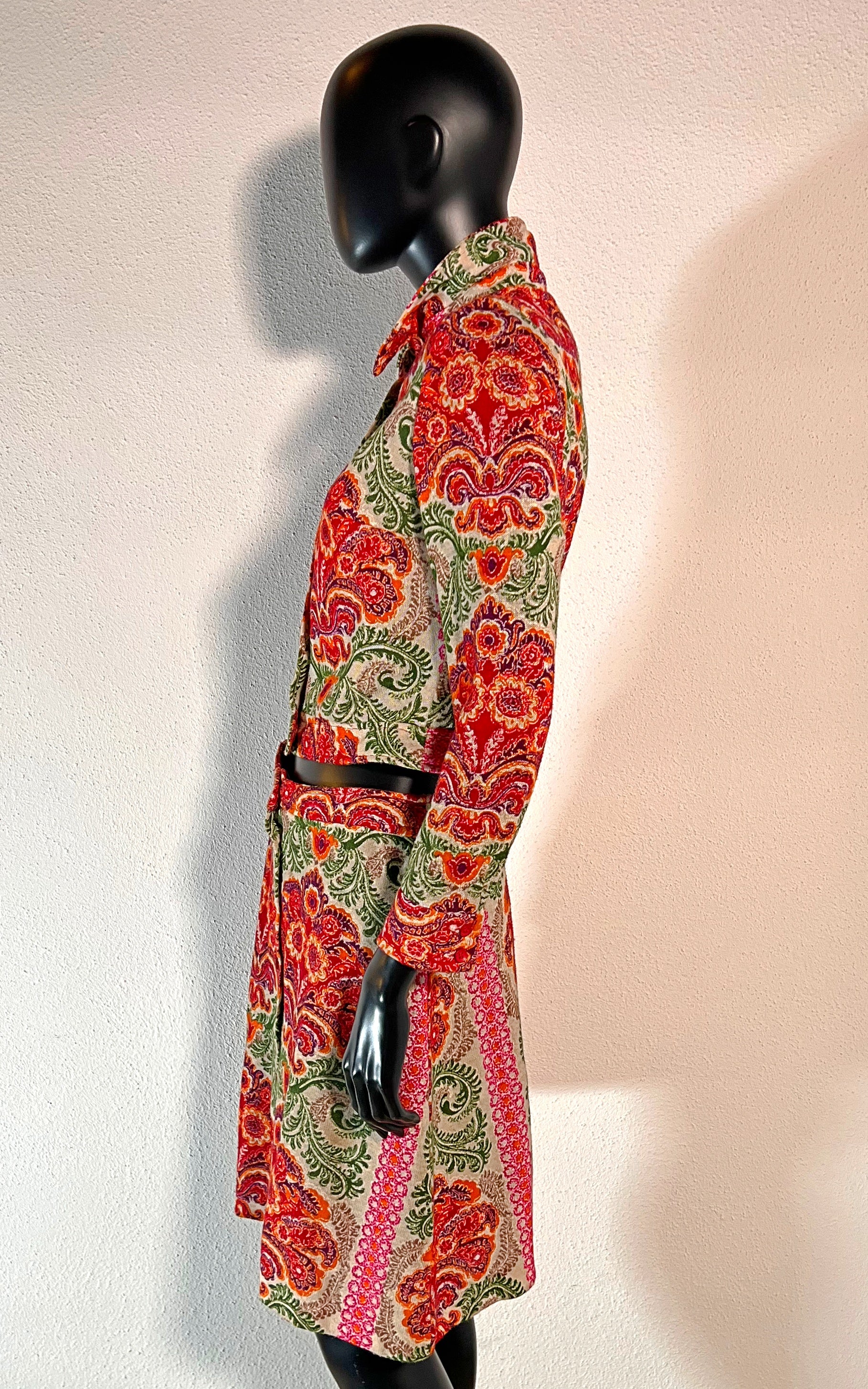 Vintage 60s Tapestry Betty Barclay Costume