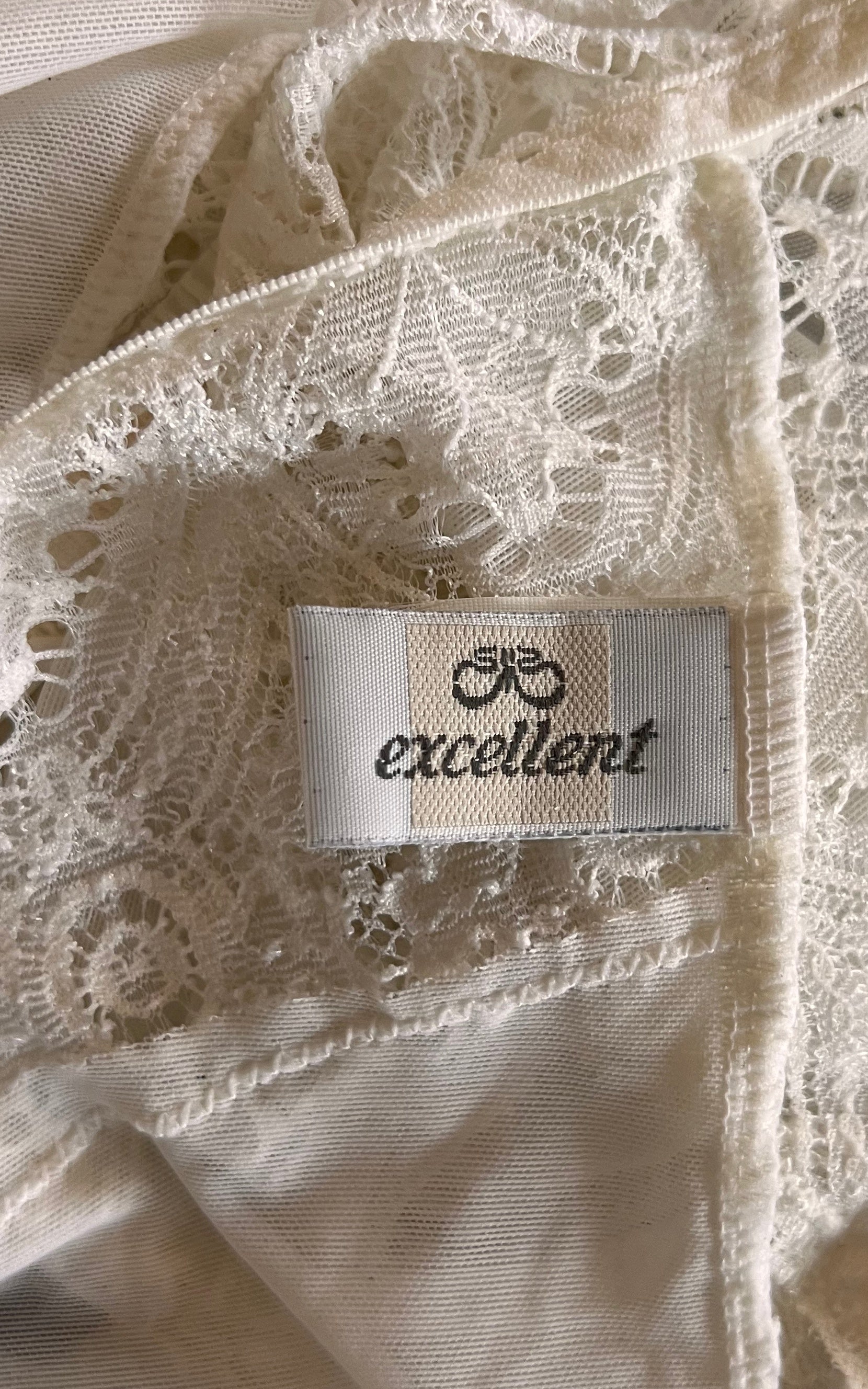 Vintage Excellent Lace Body Suit