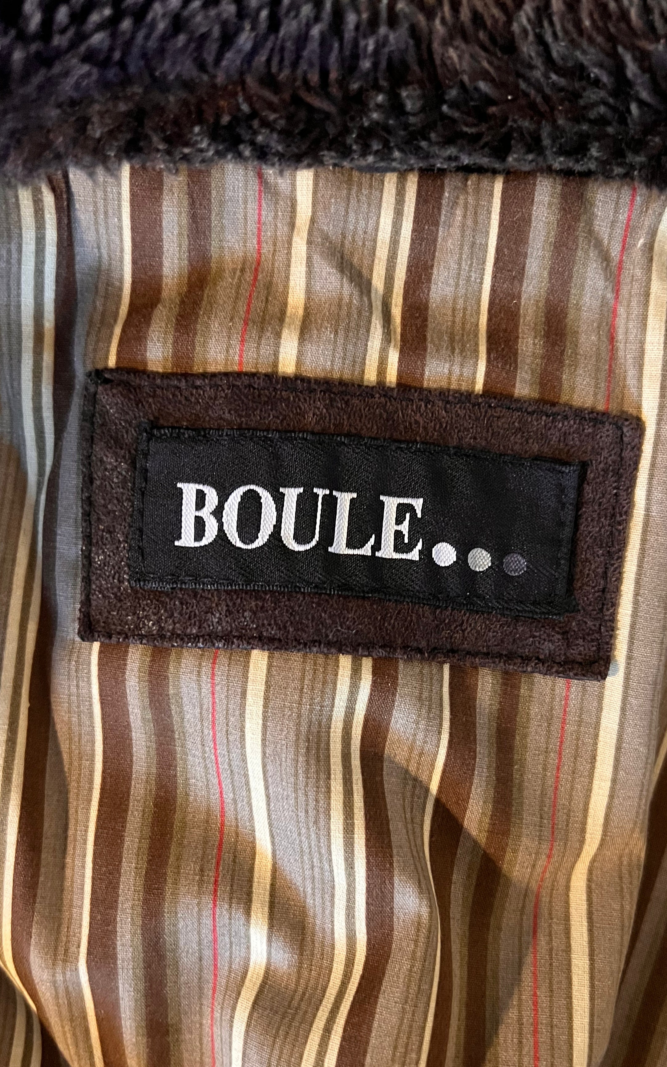 Vintage MENS Suede Flight Style Jacket