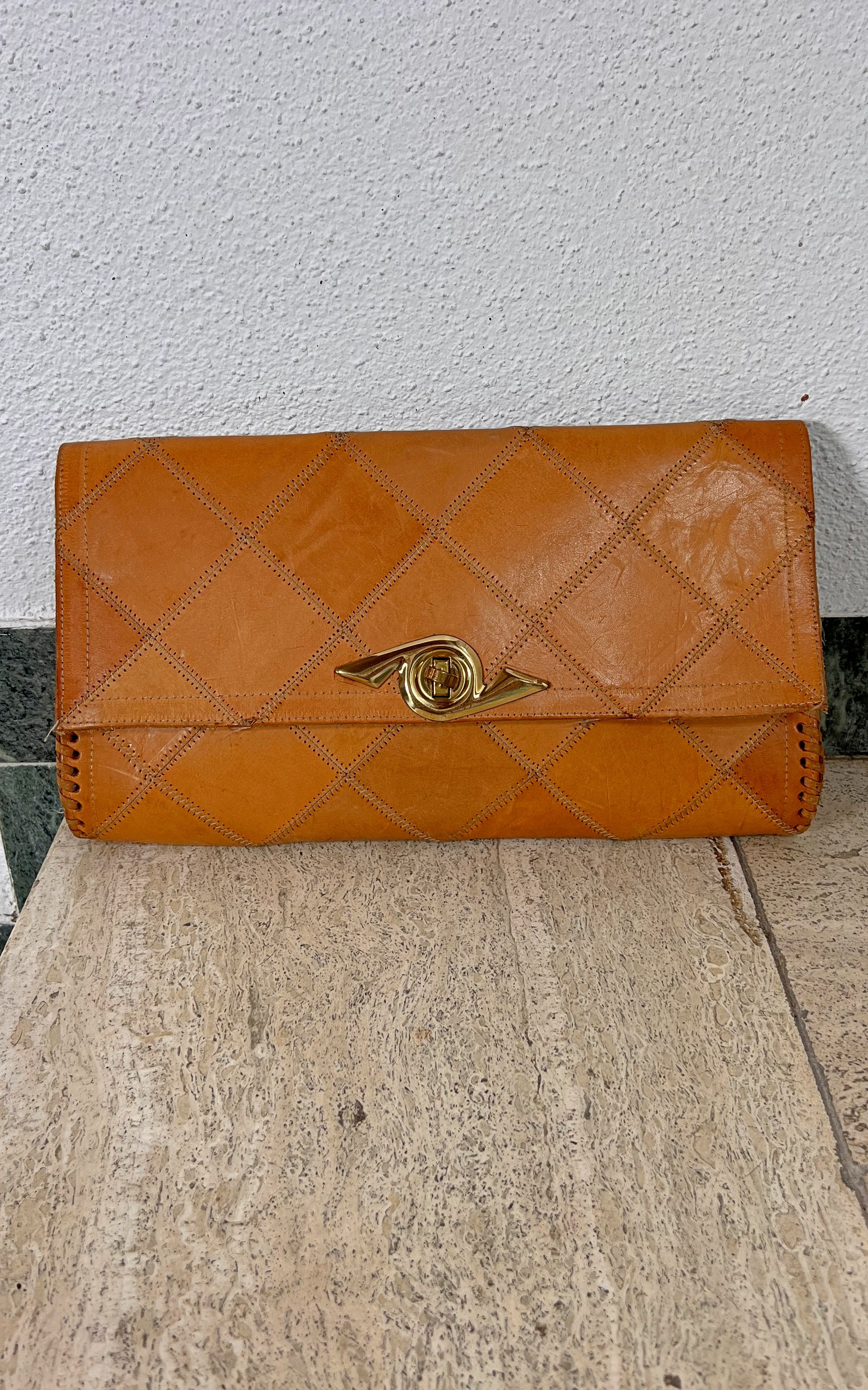 Vintage 70s Clutch Bag