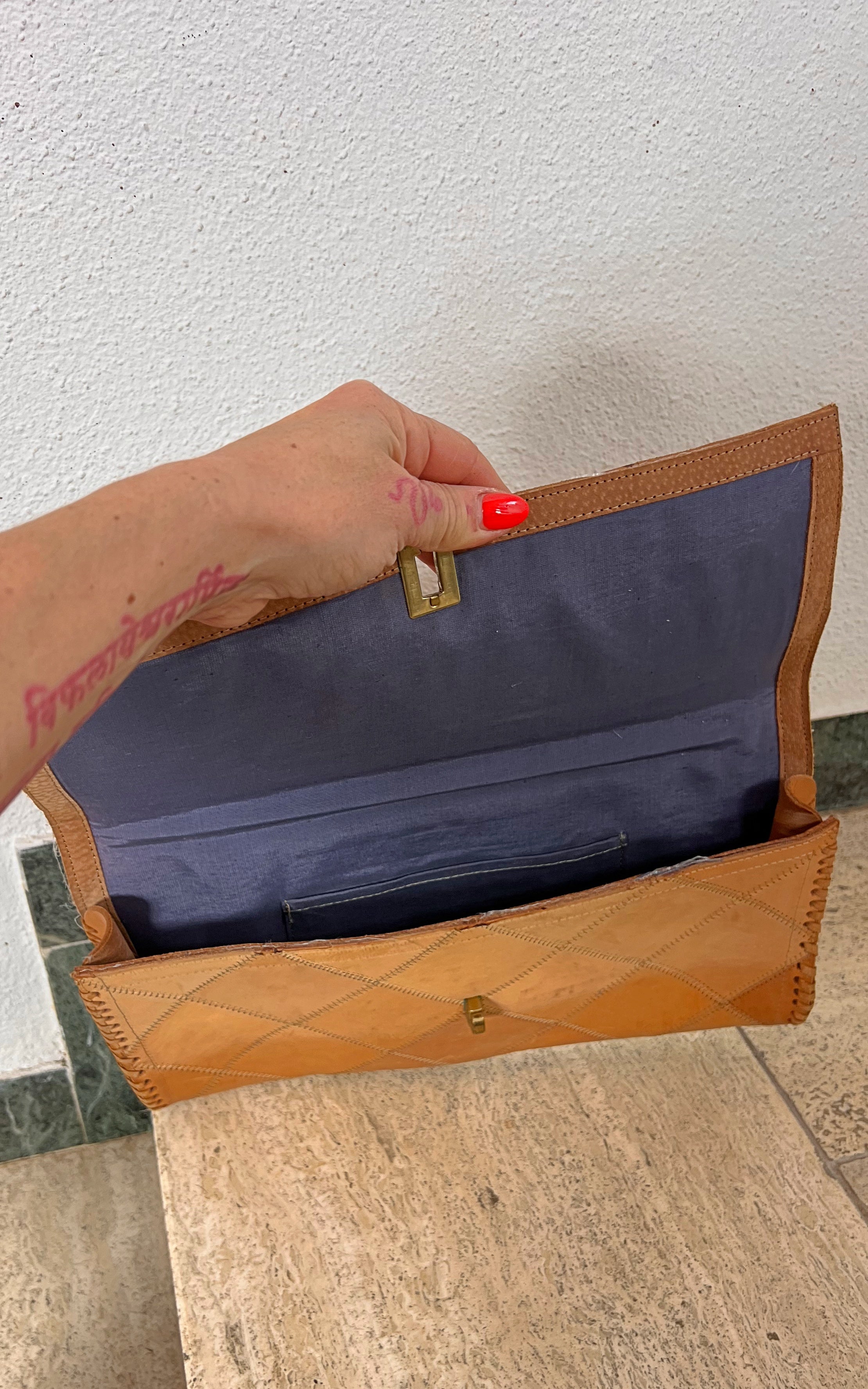 Vintage 70s Clutch Bag
