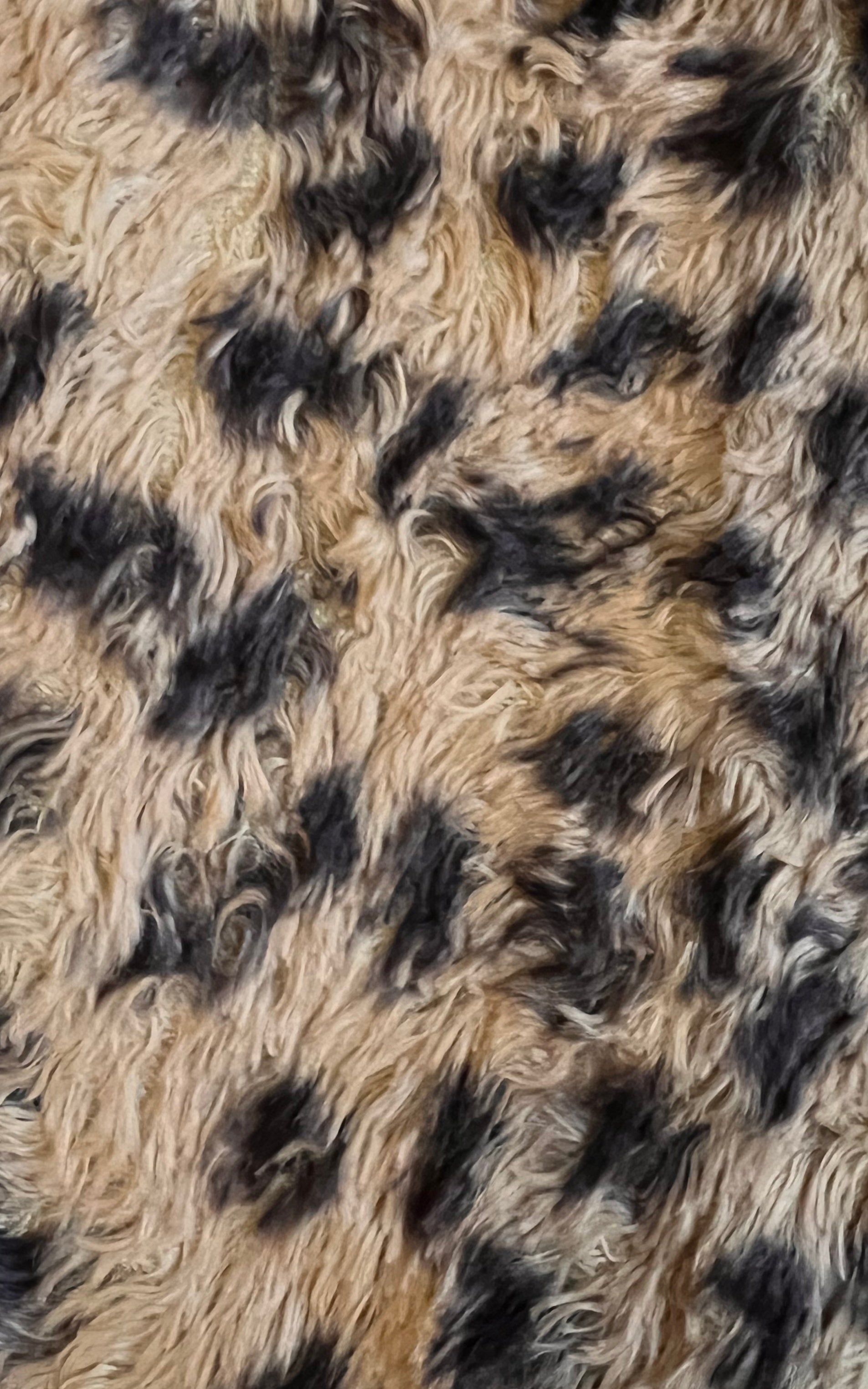Vintage Cheetah Fake Fur Skinny Pants Floratio Lovely