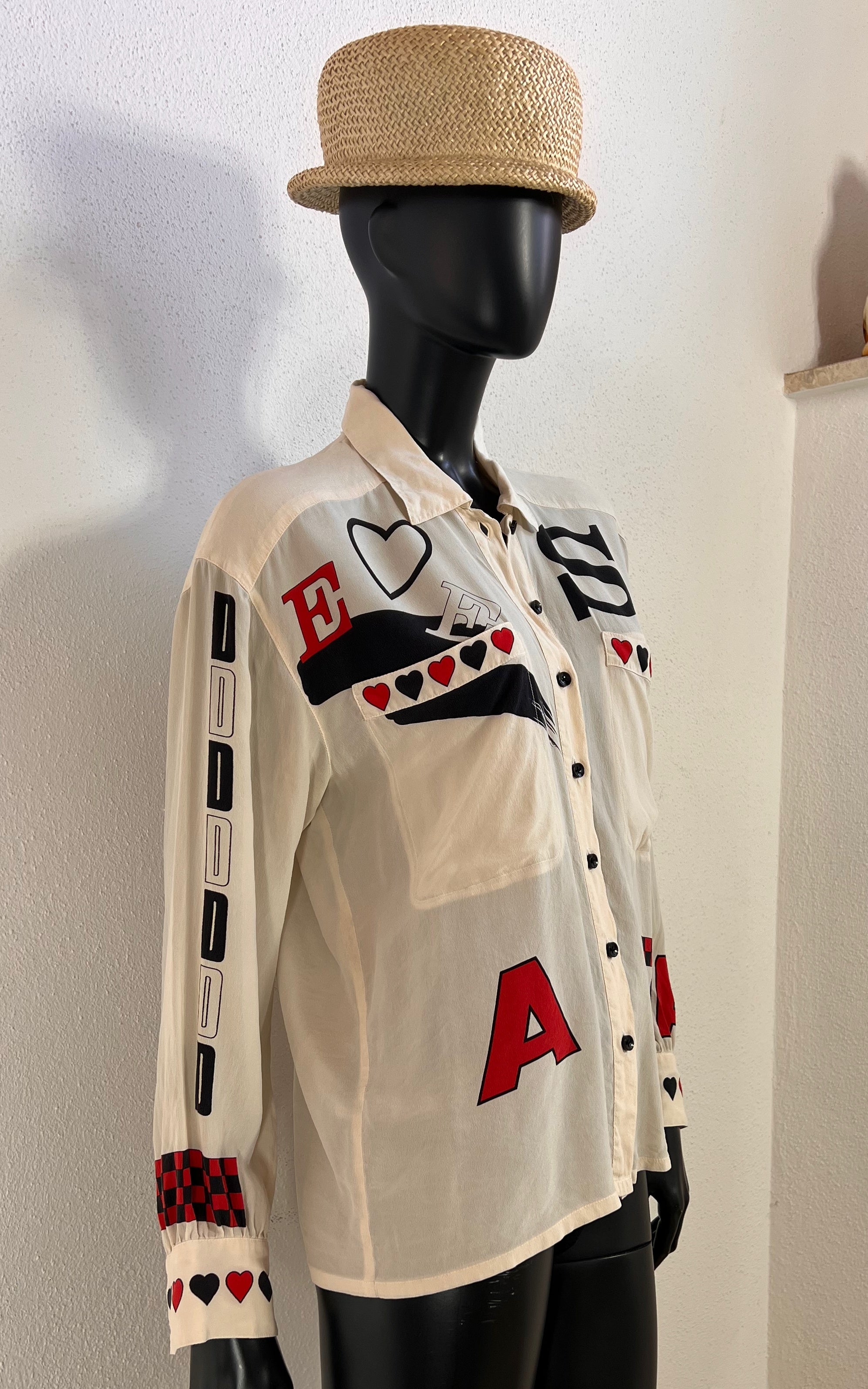 Vintage Escada Silk Blouse