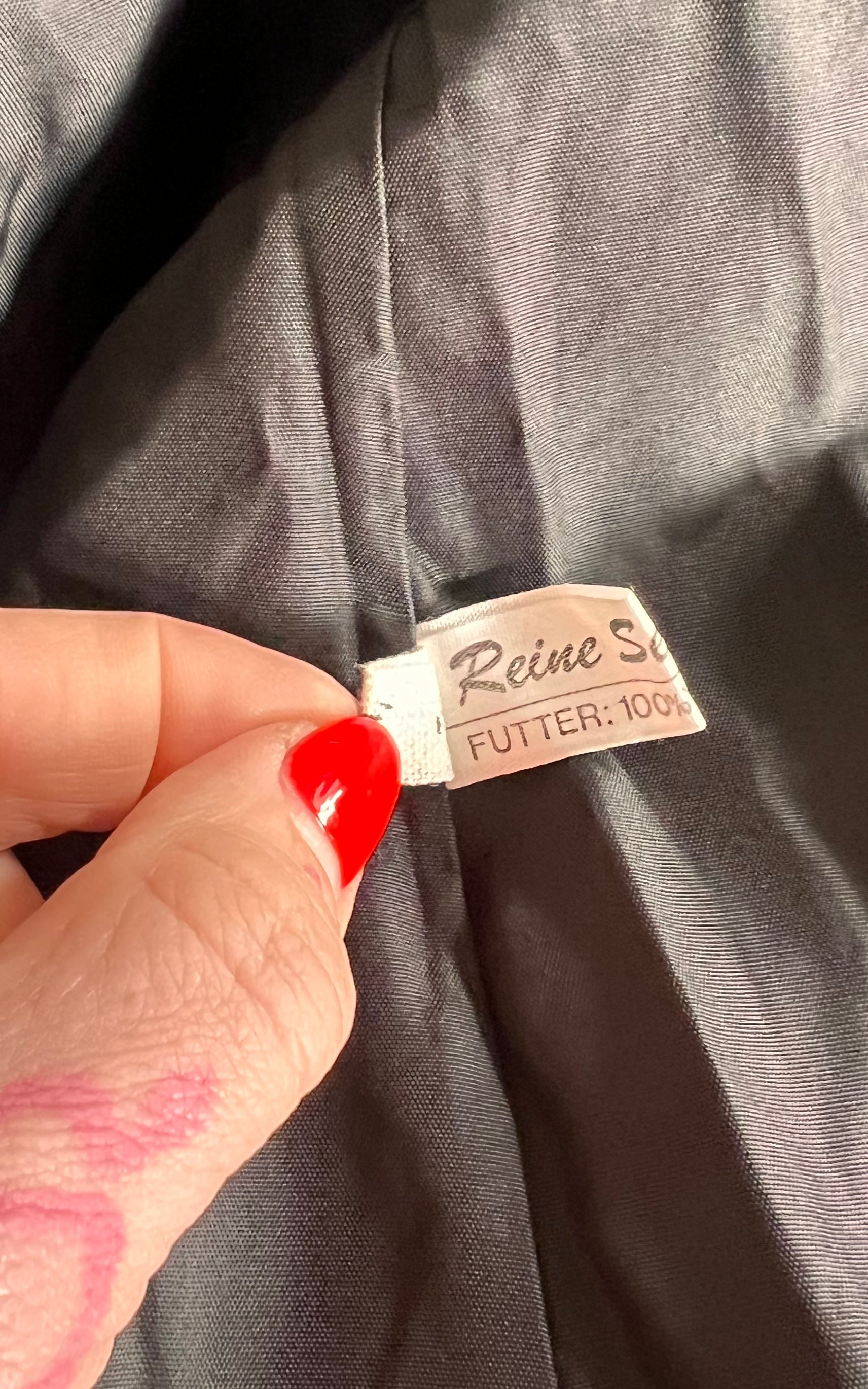 Vintage Silk Trenchcoat
