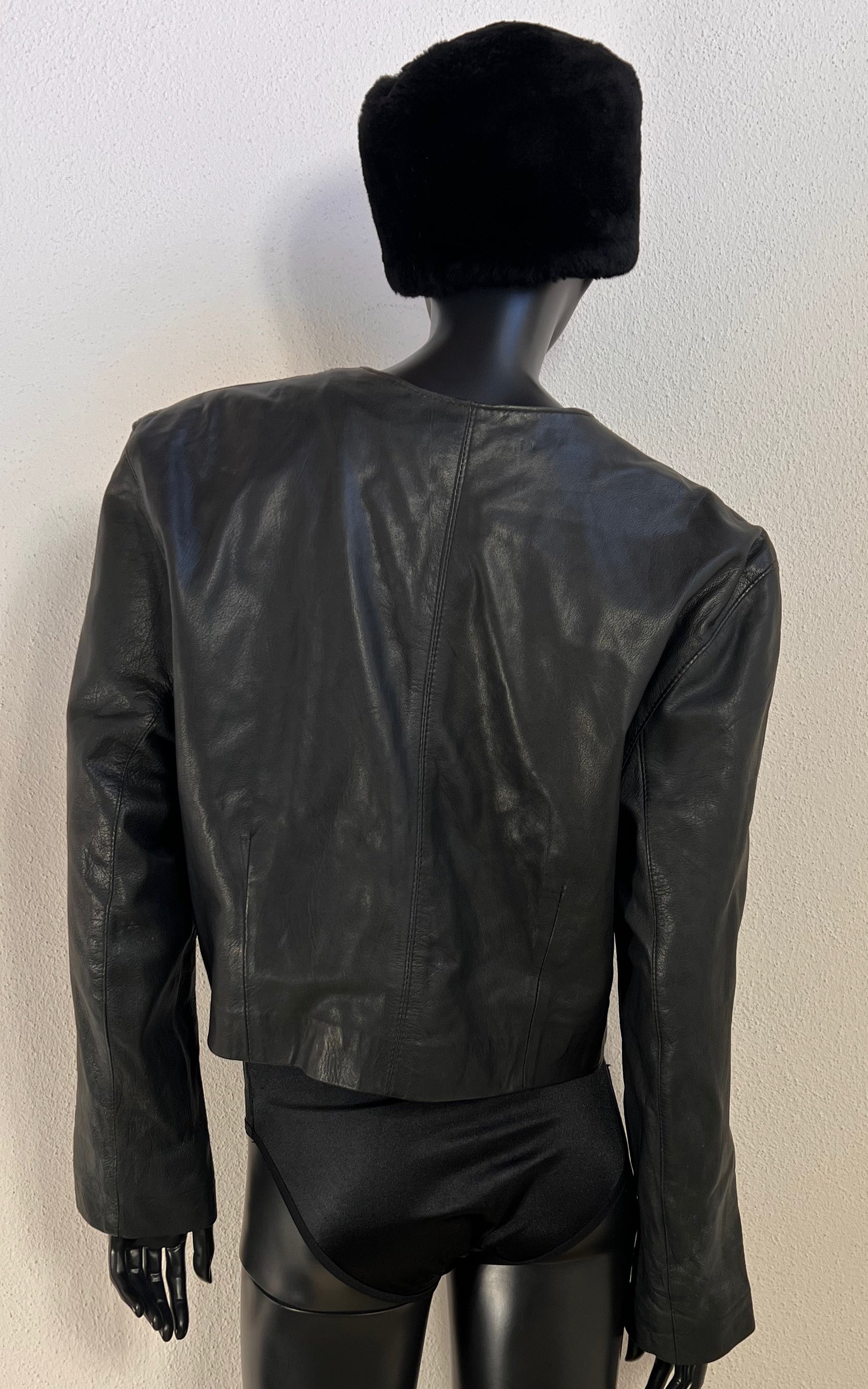 Vintage 90s Clan Leather Jacket