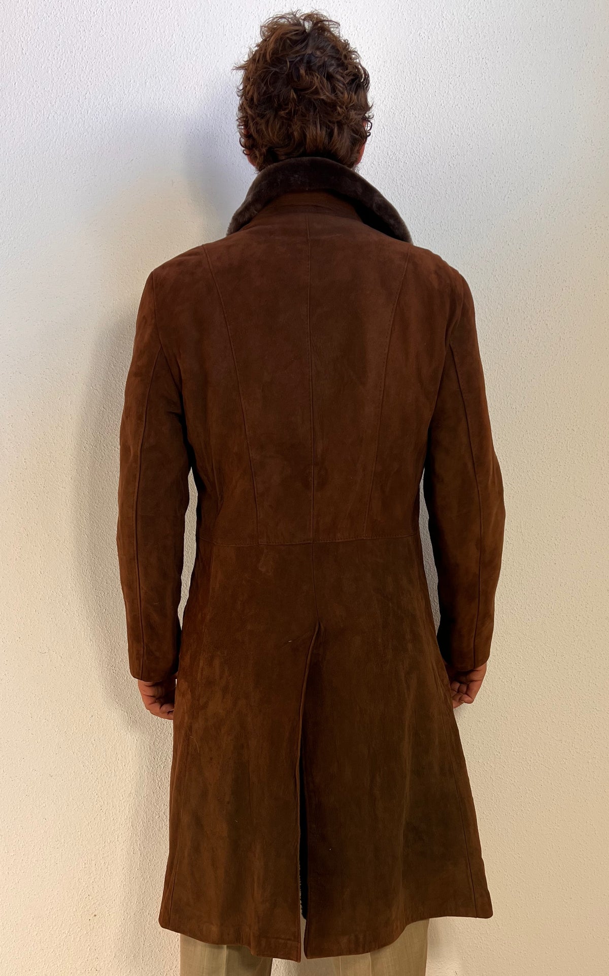 Vintage 70s MENS Salamander Exclusive Brown ''Shearling Coat''