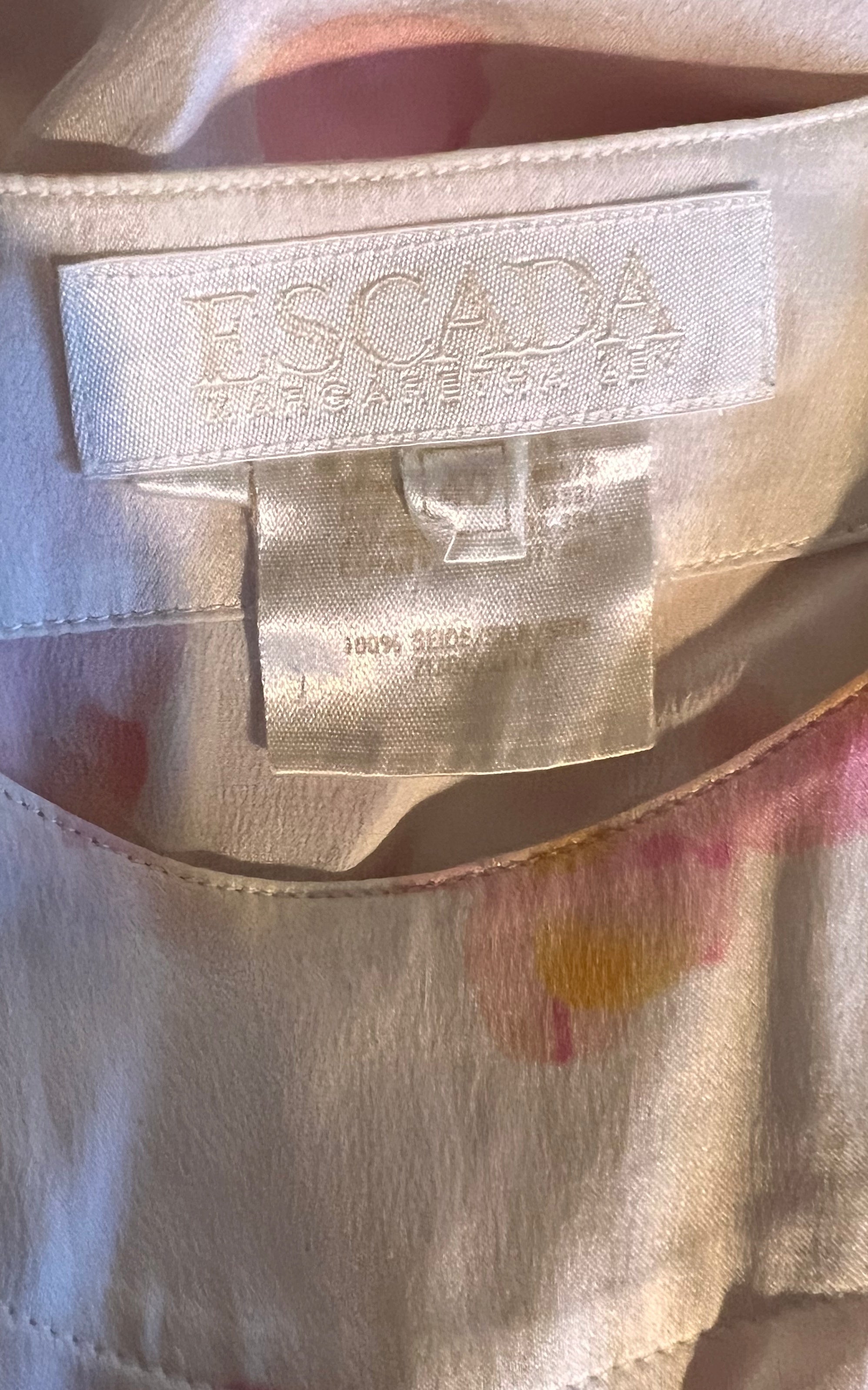 Vintage Escada Silk Shirt