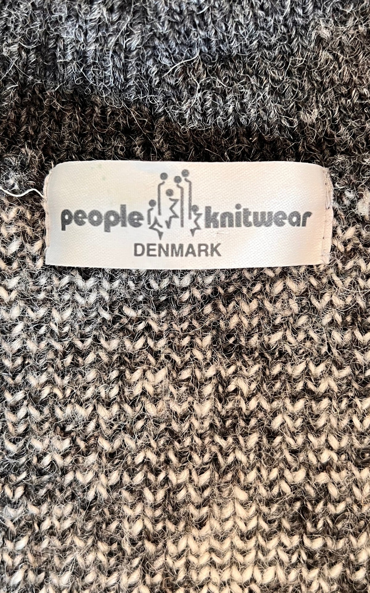 Vintage MENS People Knitwear Nordic Wool Half-Zip Sweater – Made in Denmark