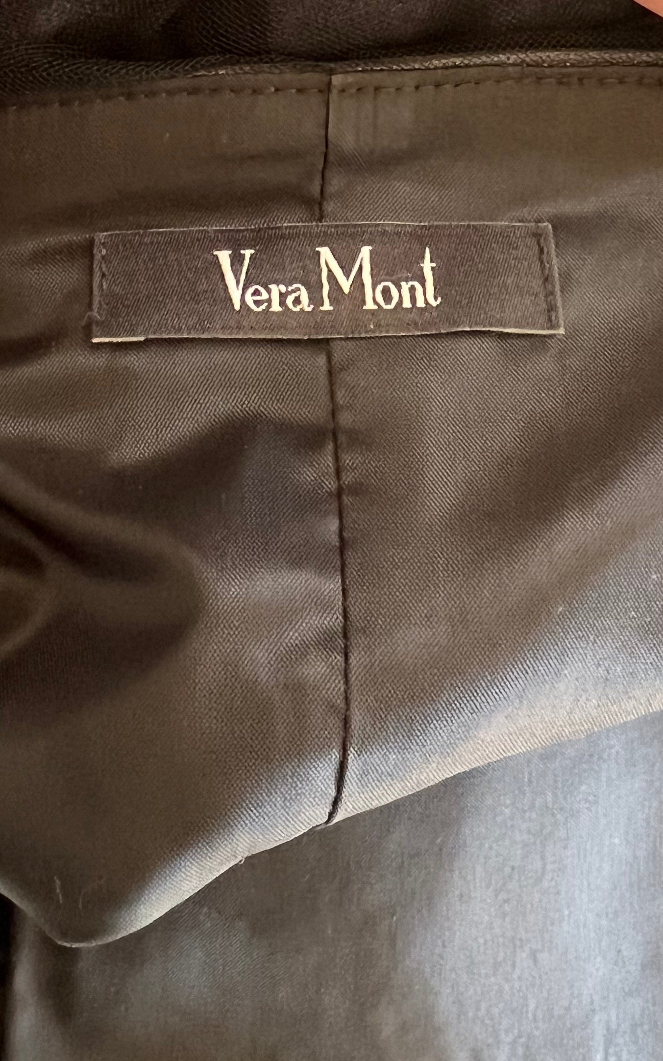 Vintage Vera Mont Tulle Bustier Top