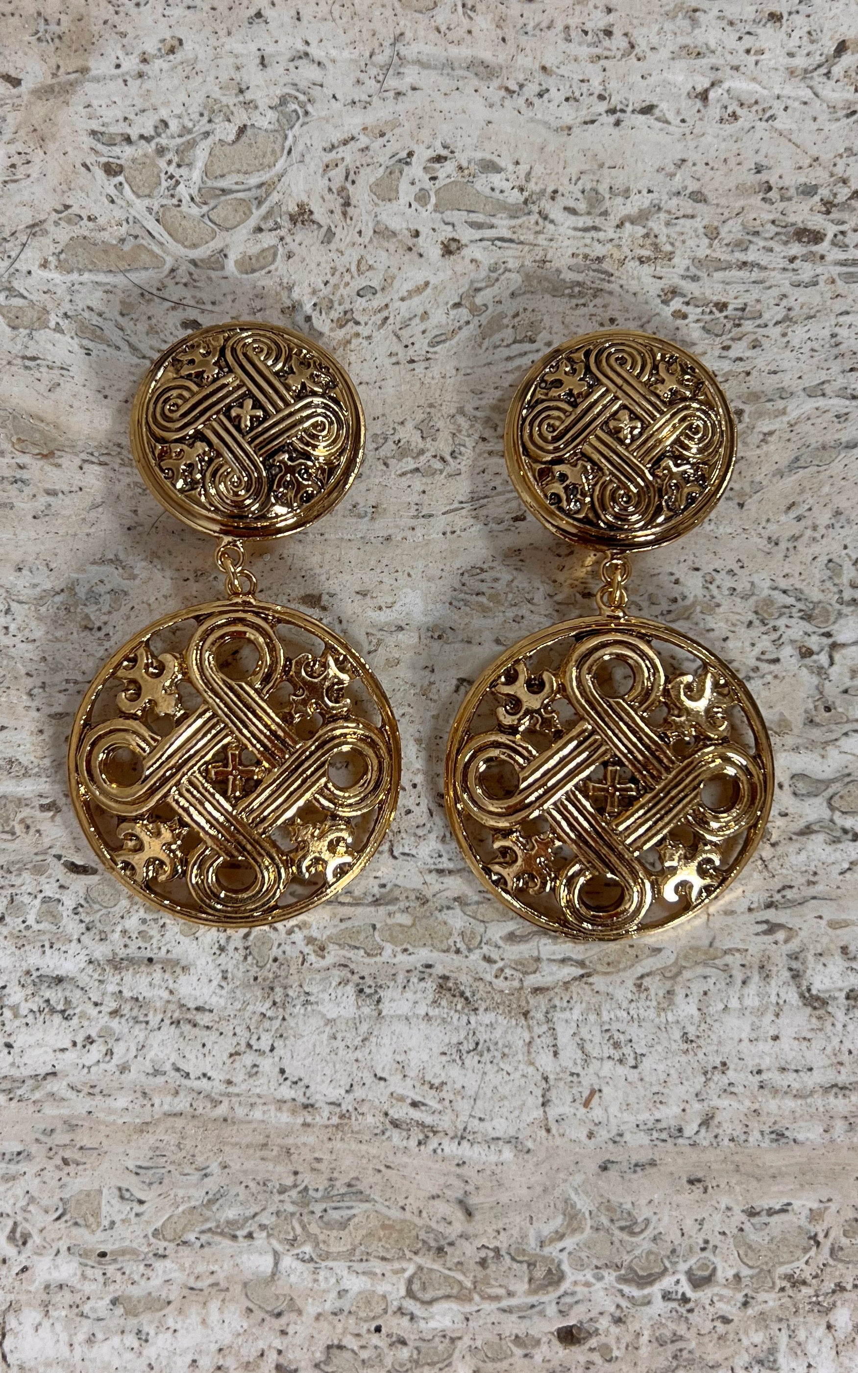Vintage Big 70s Deadstock Clip Ons