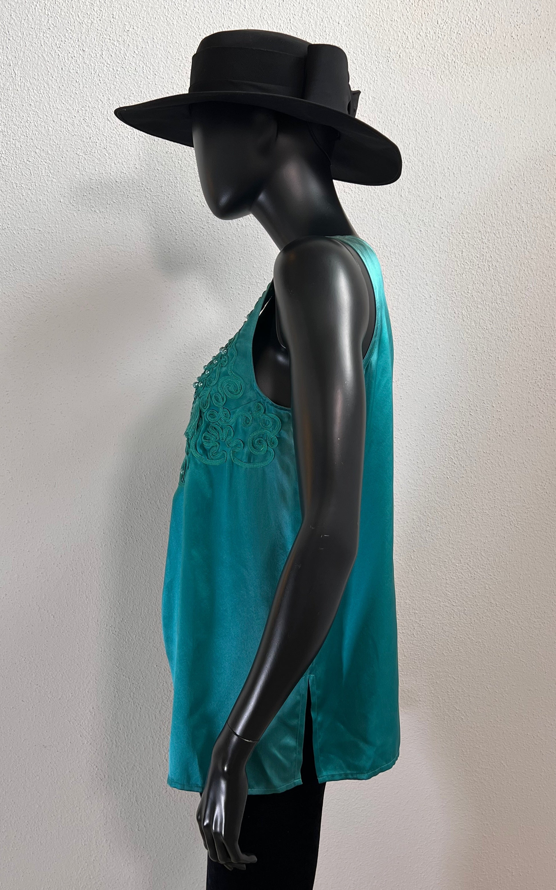 Top in seta Madeleine vintage