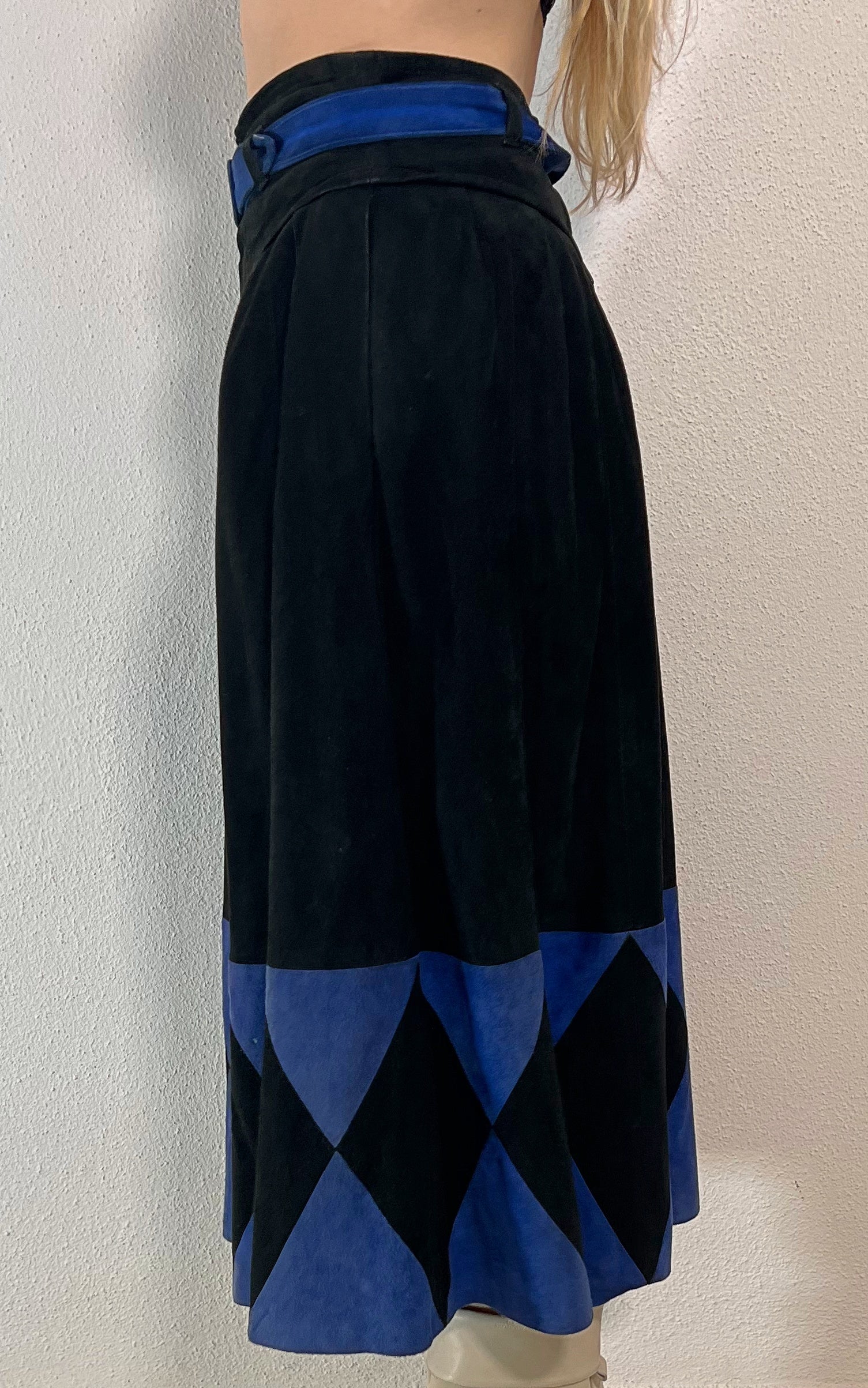 Vintage Suede Skirt