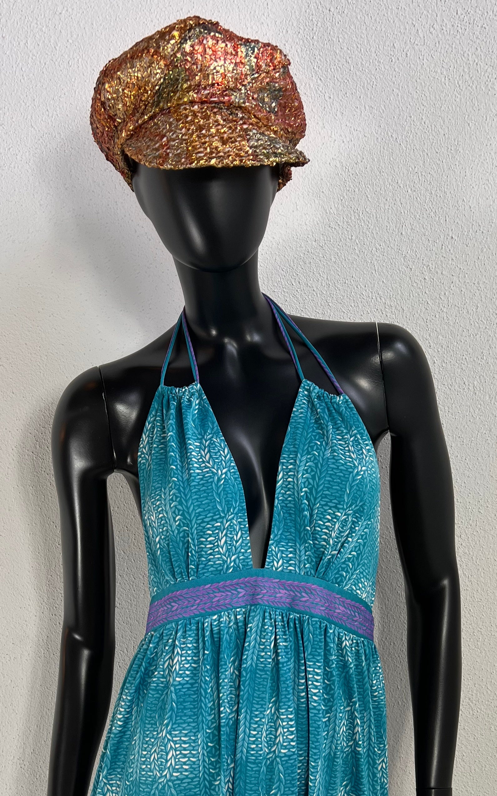 Vintage 70s Maxi Summer Dress