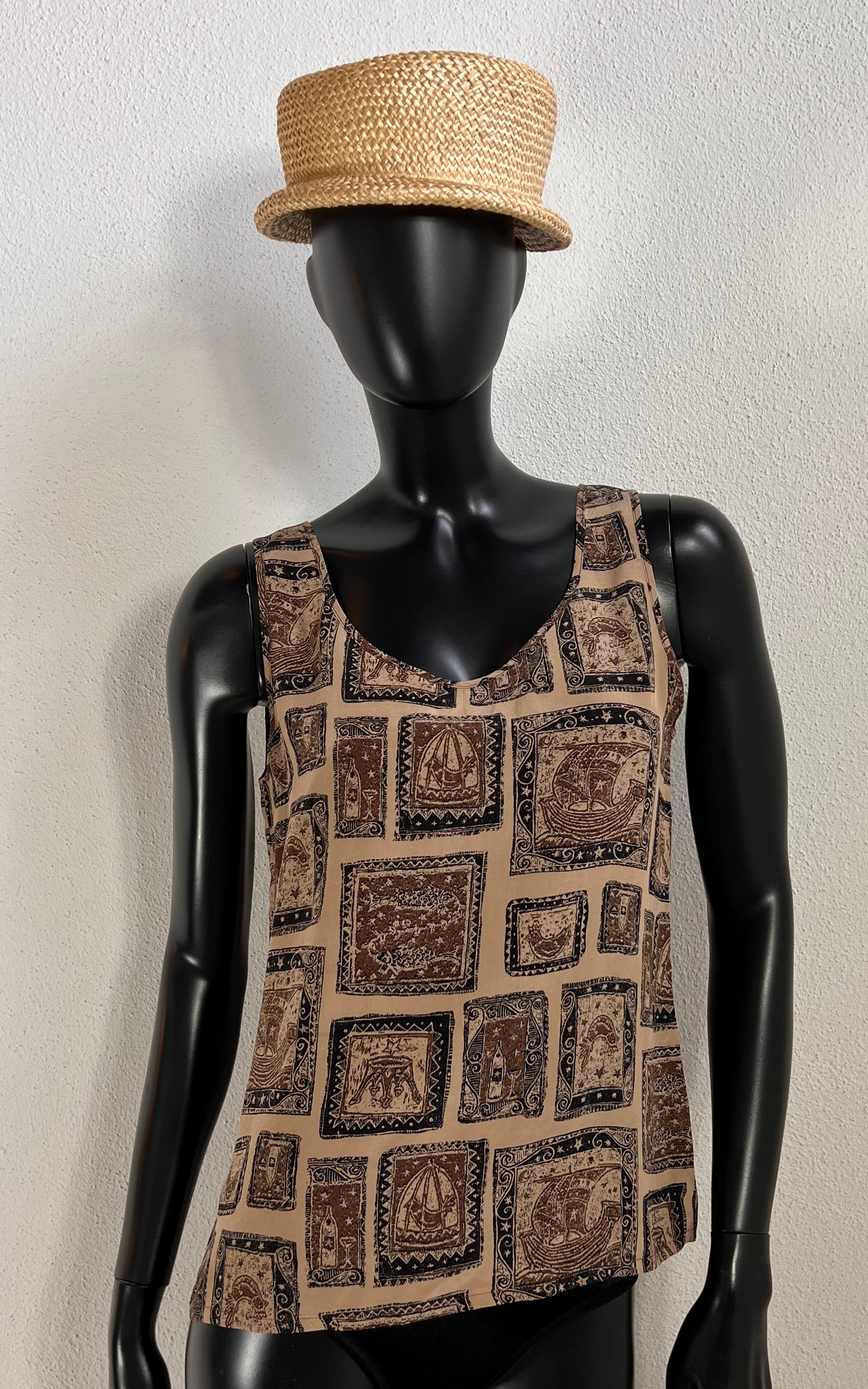 Vintage 90s Laurel Silk Top