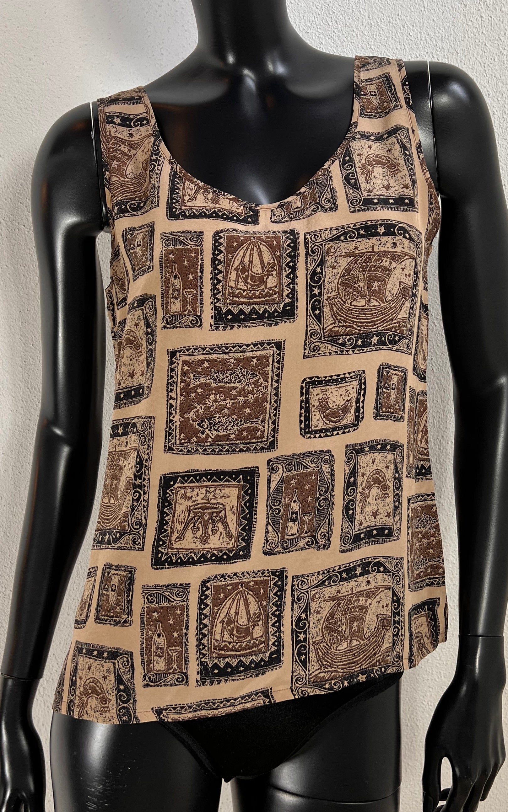 Vintage 90s Laurel Silk Top